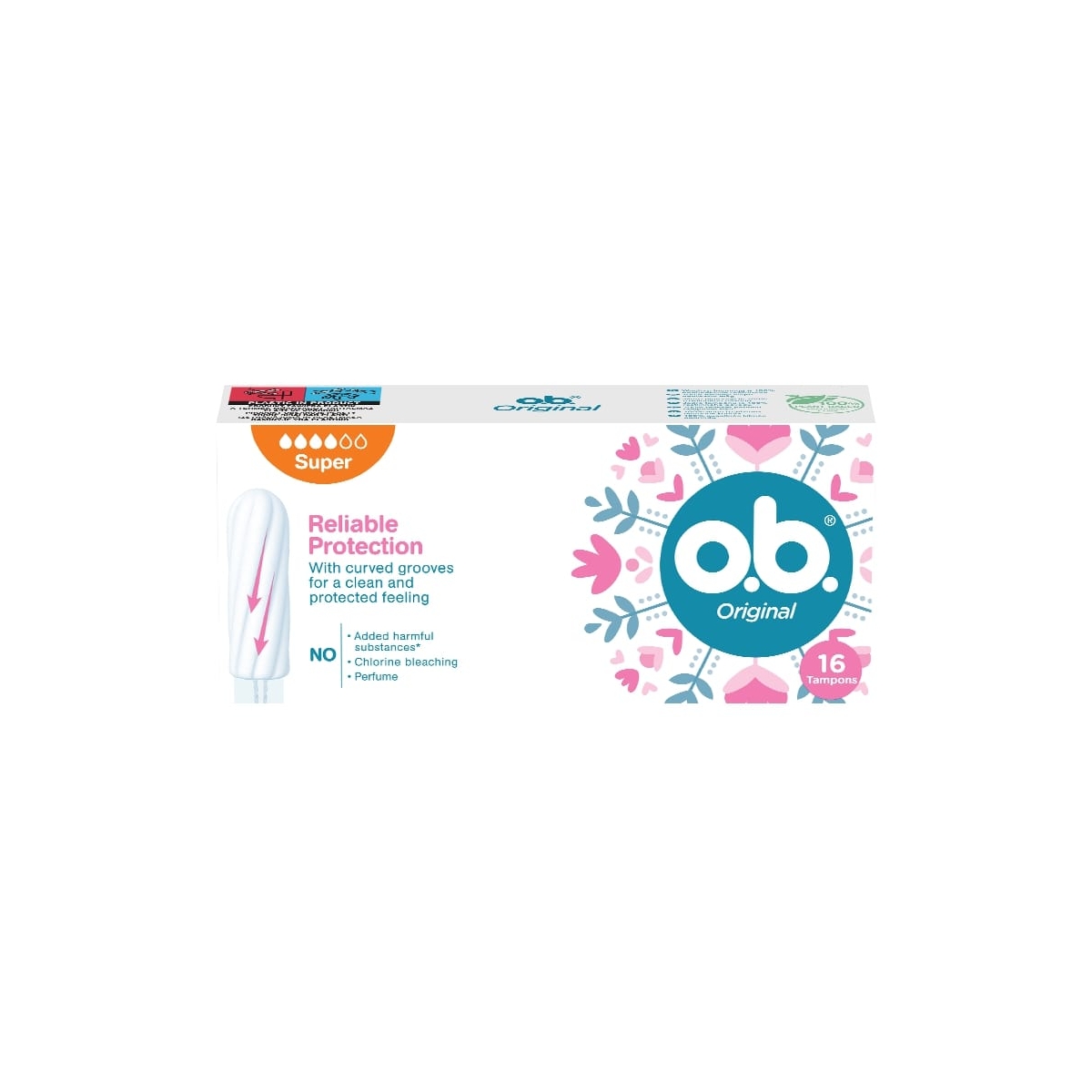 Tamponi OB Orginal Super N16 - Produkta attēls