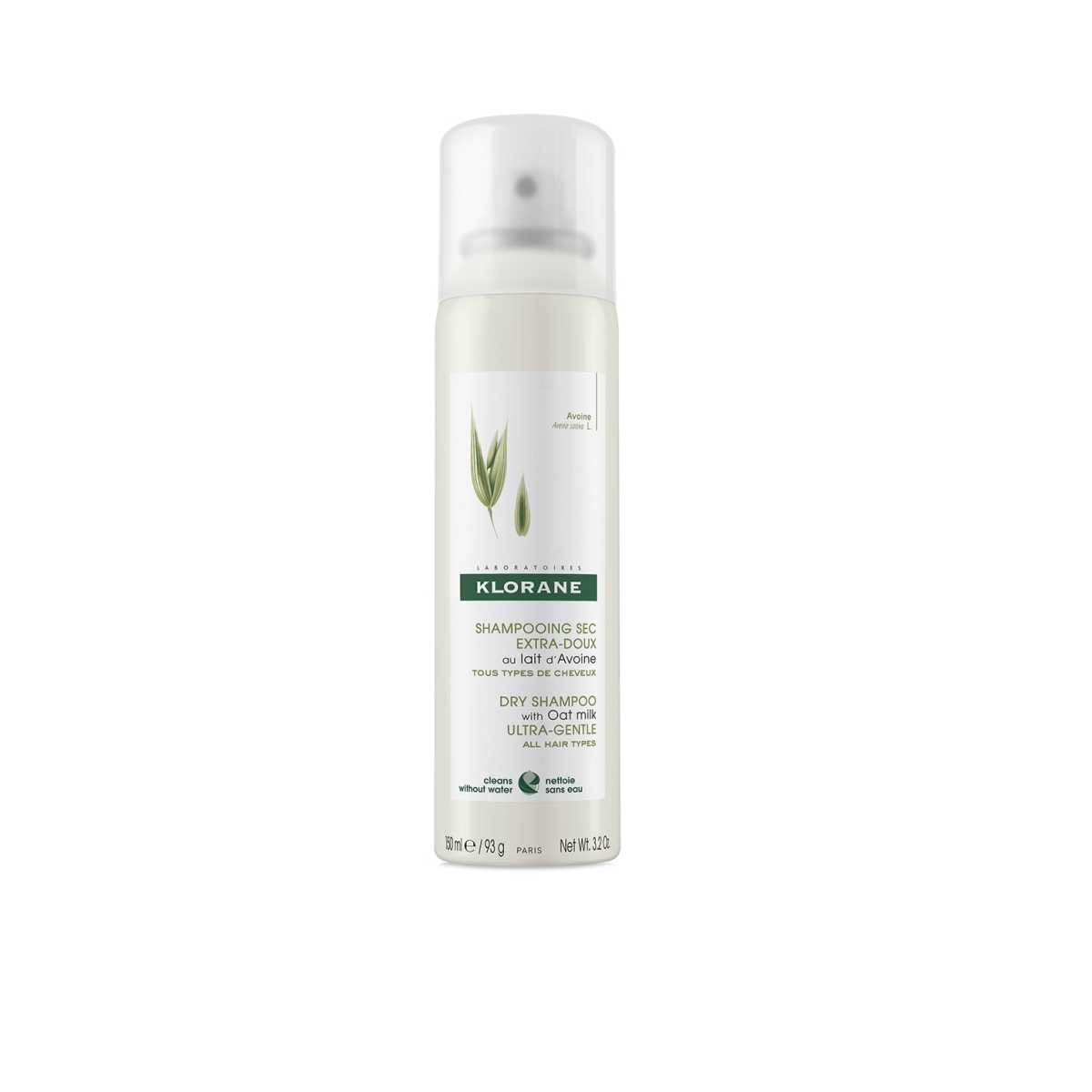 KLORANE SAUSAIS ŠAMPŪNS AR AUZU PIENU 150ML