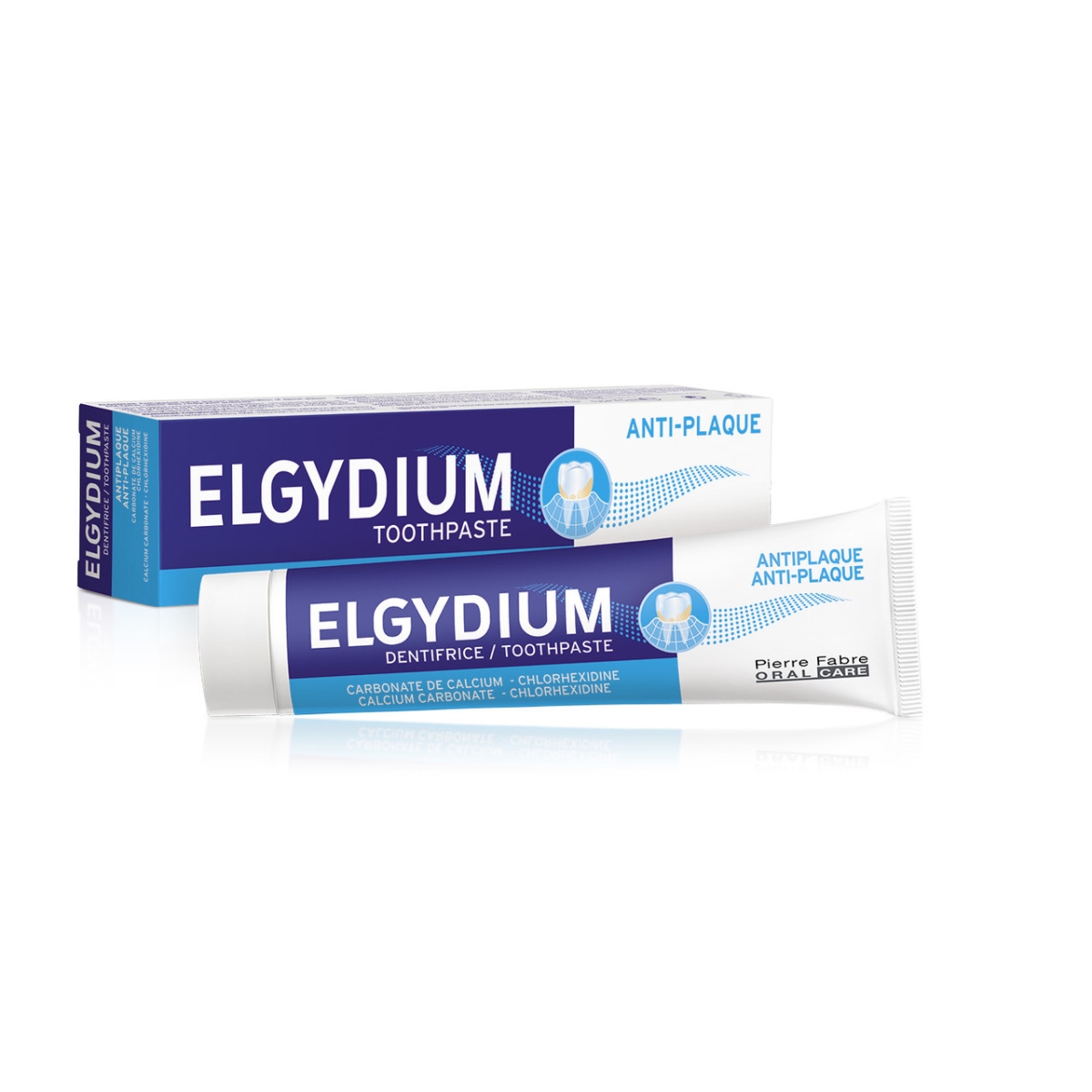 ELGYDIUM ANTIPLAQUE zobu pasta, 75ml - Produkta attēls