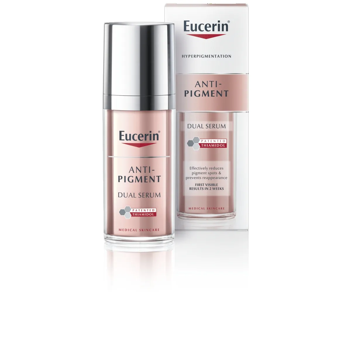 EUCERIN Anti-Pigment divkāršas iedarbības serums hiperpigmentācijas mazināšanai, 30 ml - Produkta attēls