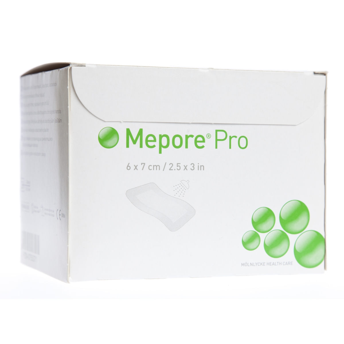MEPORE PRO PLĀKSTERI 6X7CM N60 (ŪDENSIZTURĪGI) - Produkta attēls