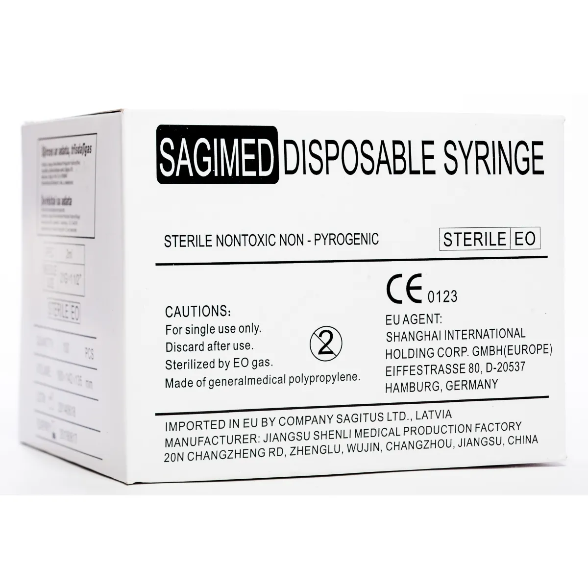 SYRINGE TRĪSKOMP.2ML 21G (+AD.0.8X38) SLIP N100 - Produkta attēls