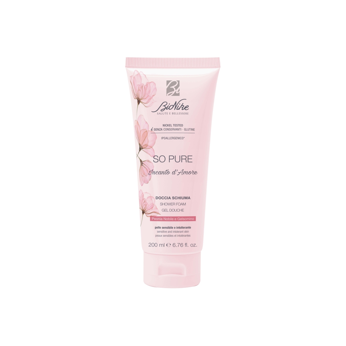 BIONIKE So Pure Incanto D'Amore dušas želeja, 200 ml - Produkta attēls