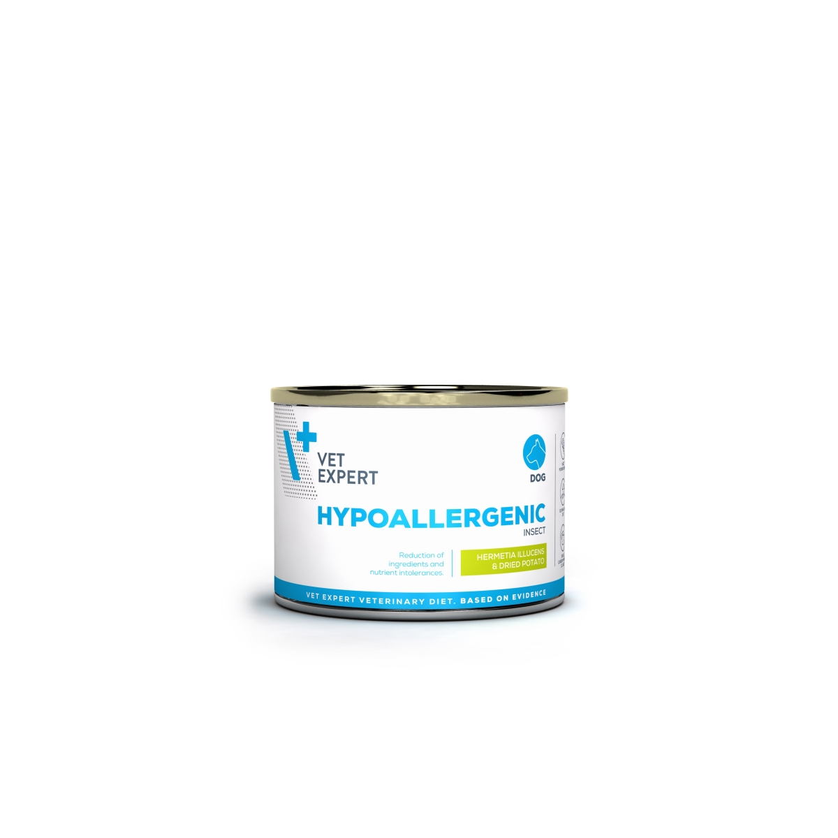 4T VD SUŅU HYPOALLERGENIC INSECT KONS 190G KUKAIŅU PROTEĪNS - Produkta attēls