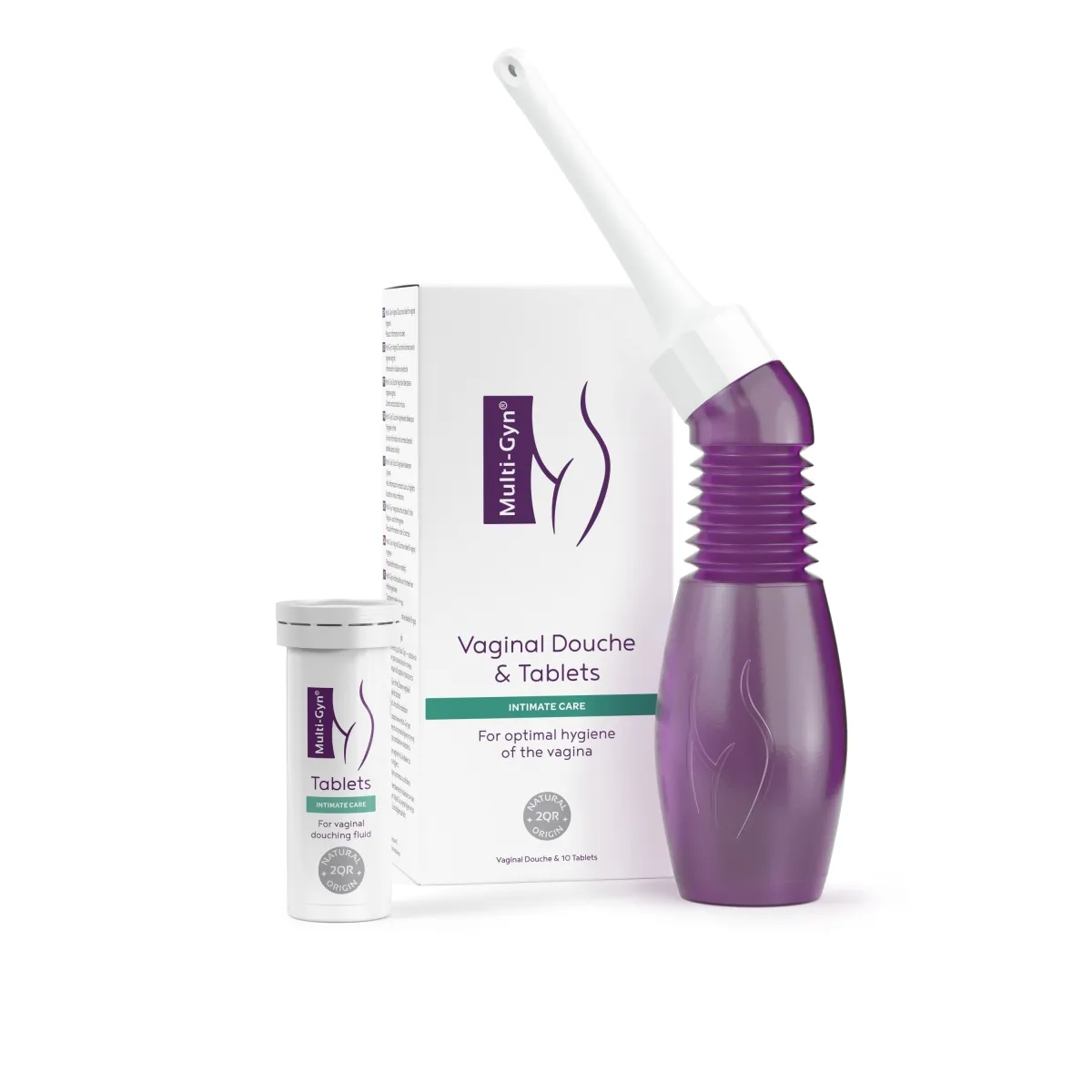MULTI-GYN baloniņš maksts skalošanai + MULTI-GYN tabletes, 10 gab. - Produkta attēls