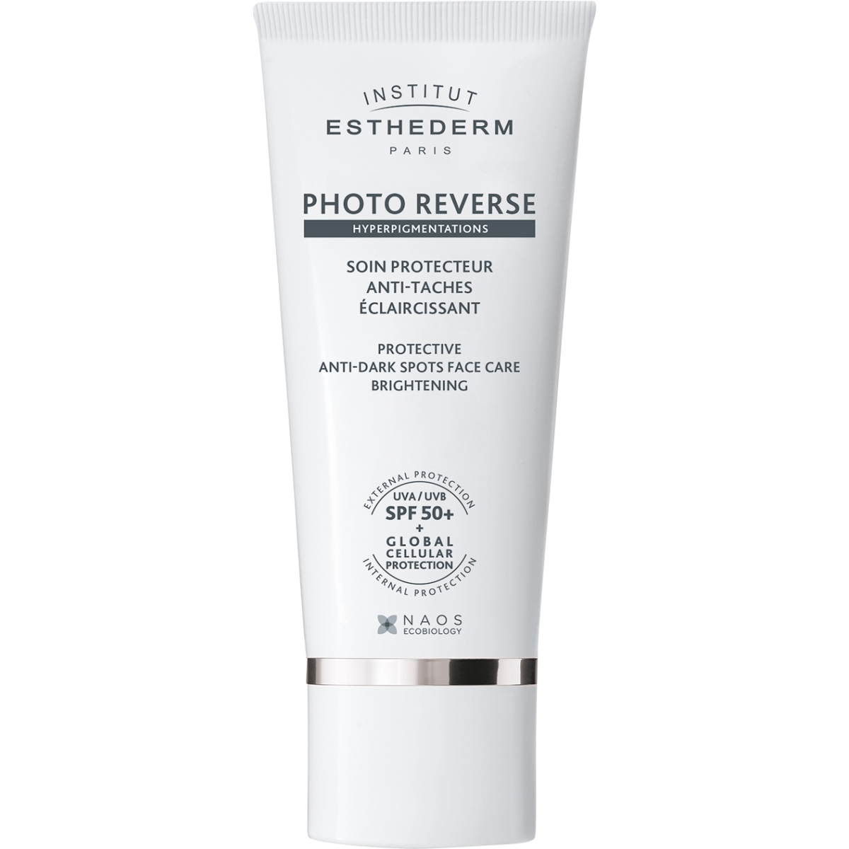 INSTITUT ESTHEDERM Photo Reverse fluīds sejai pret pigmentācijas plankumiem, SPF 50+, 50 ml - Produkta attēls