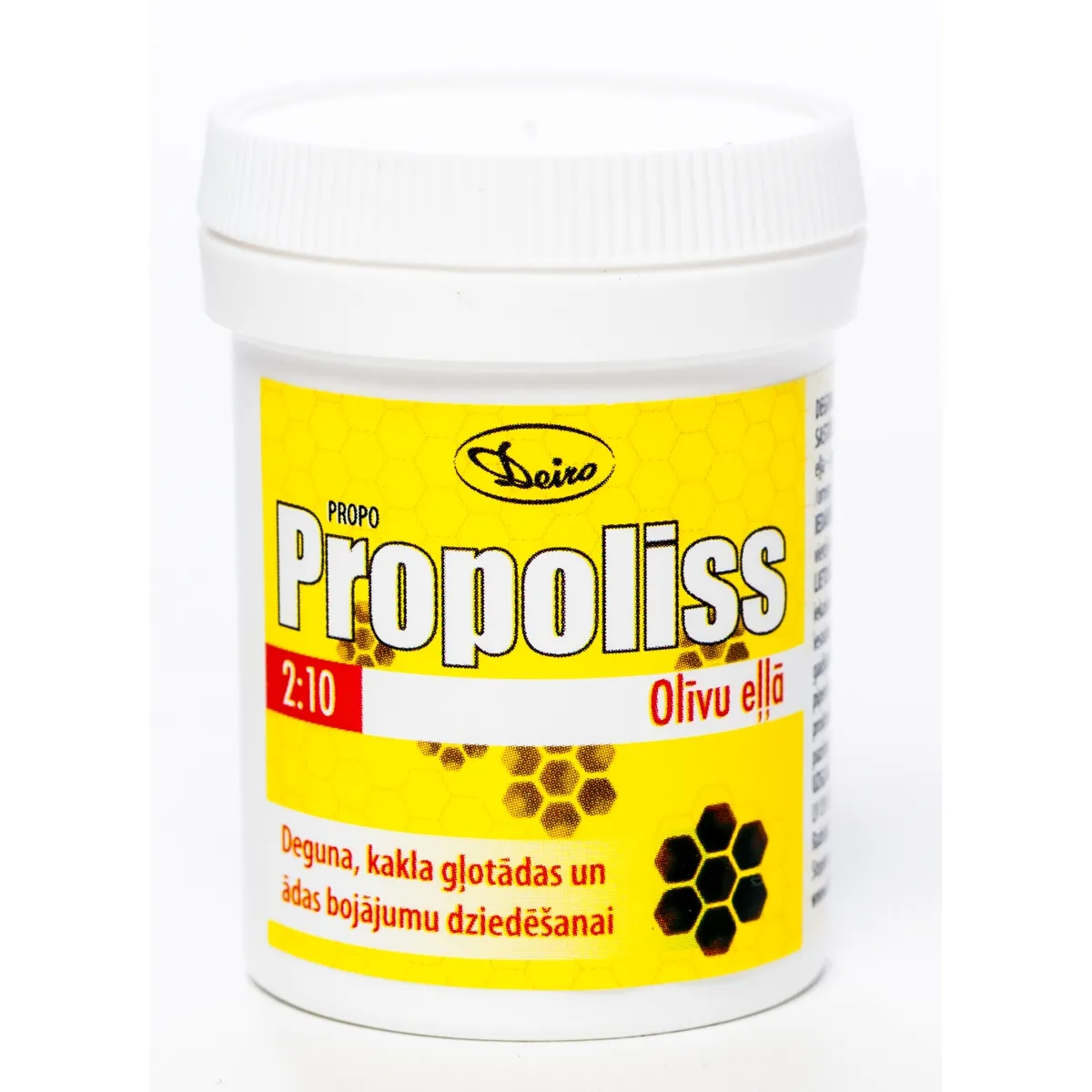 PROPOLISS OLĪVU EĻĻĀ 2:10 30ML - Produkta attēls