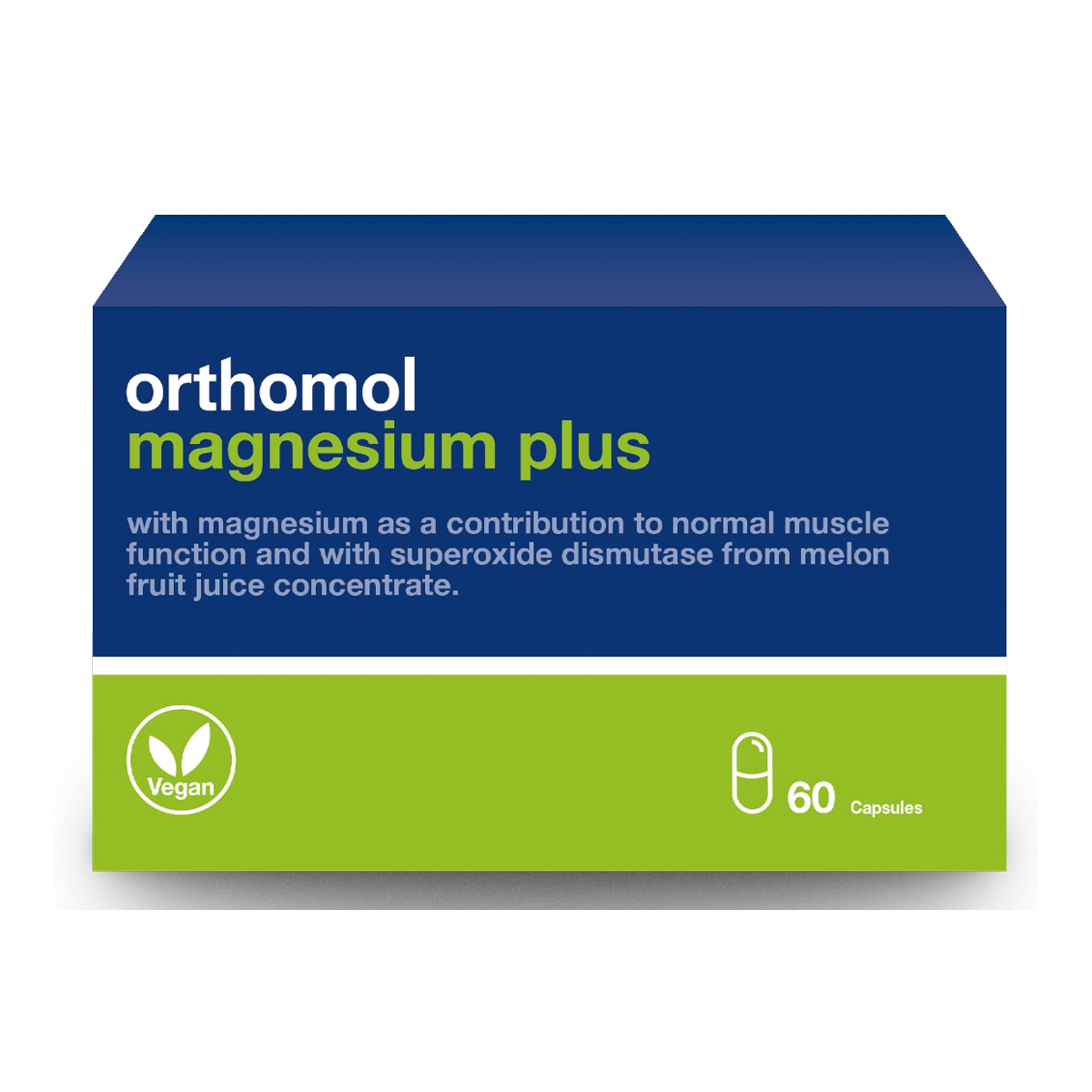 ORTHOMOL Magnesium Plus kapsulas, 60 gab - Produkta attēls