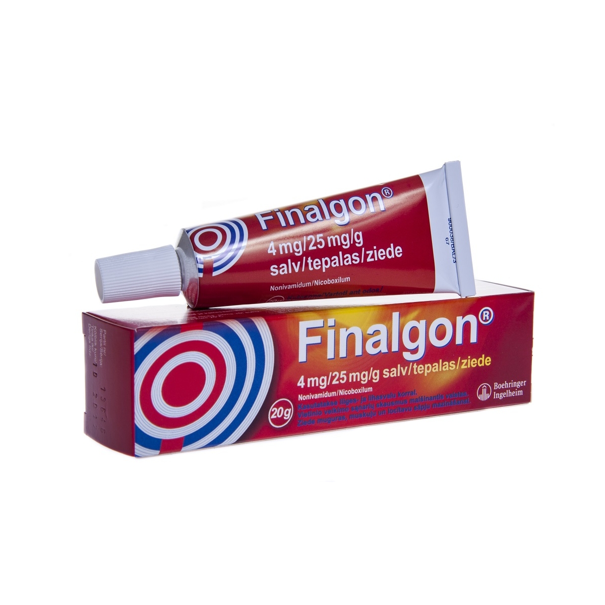 FINALGON ZIEDE 20G - Produkta attēls