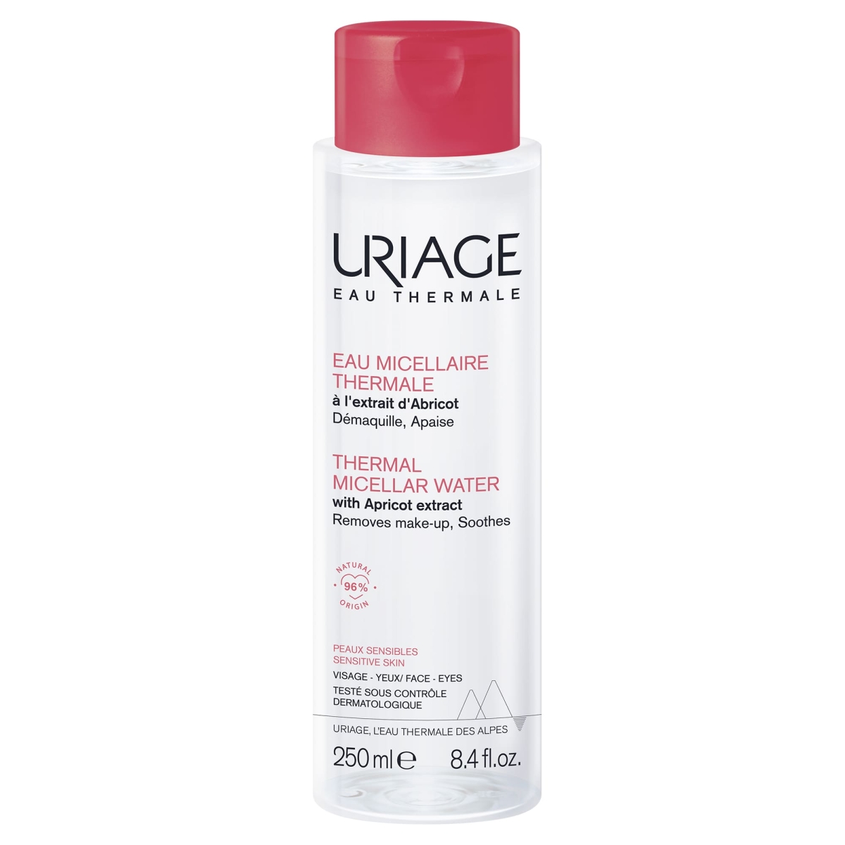 URIAGE Thermale micelārais ūdens jūtīgai ādai, 250 ml - Produkta attēls