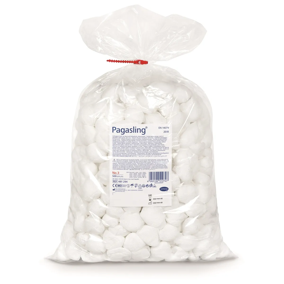 TUPFERI Pagasling marles NR.3 (nesterilas), 500 gab - Produkta attēls