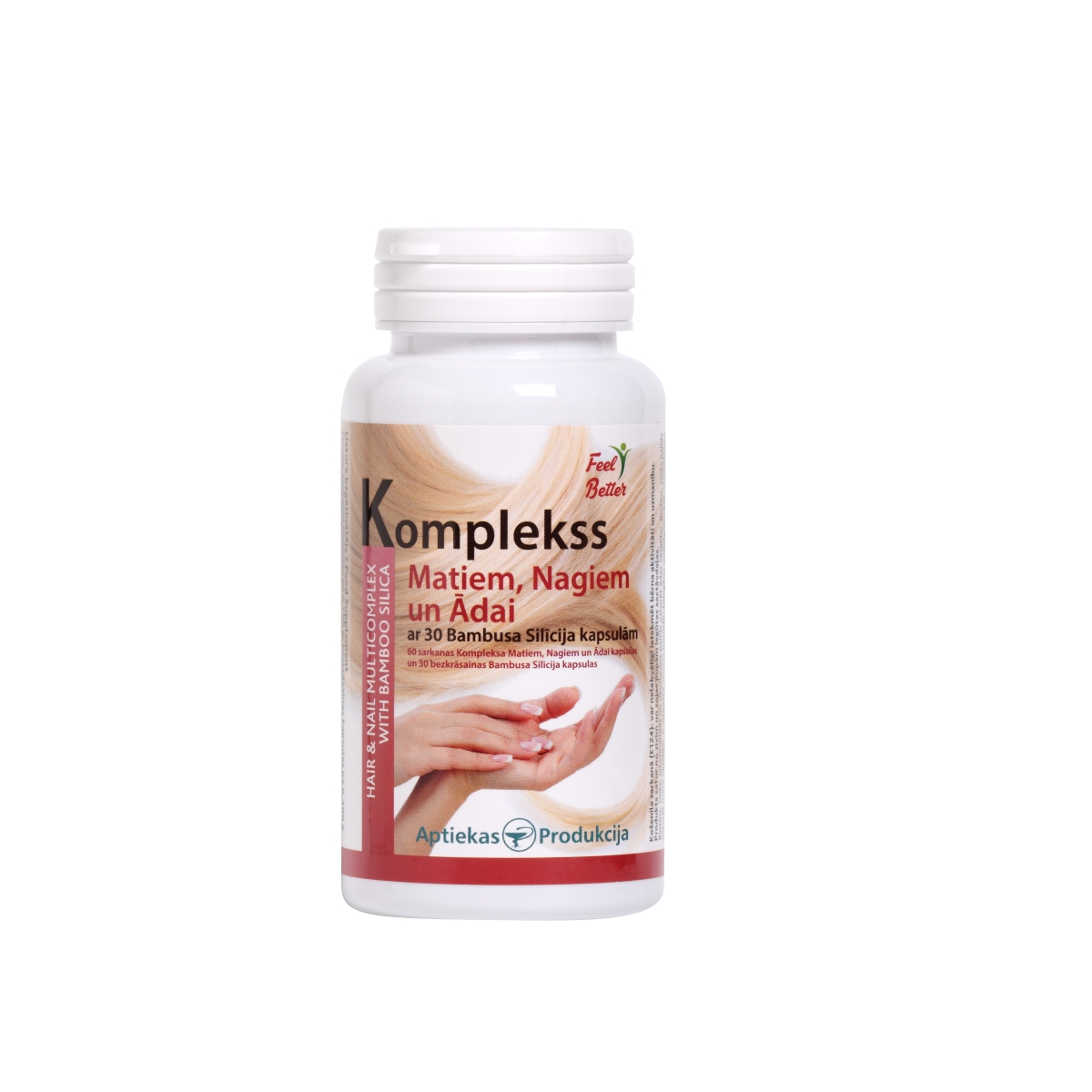 AP KOMPLEKSS MATIEM NAGIEM ĀDAI AR BAMBUSA SILĪCIJU N60+30 - Produkta attēls