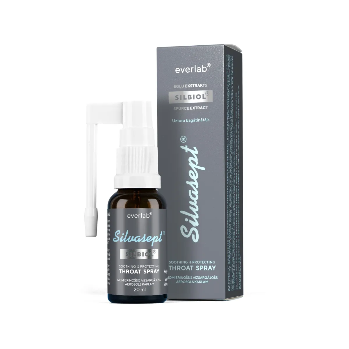 SILVASEPT® Spray aerosols, 20 ml - Produkta attēls