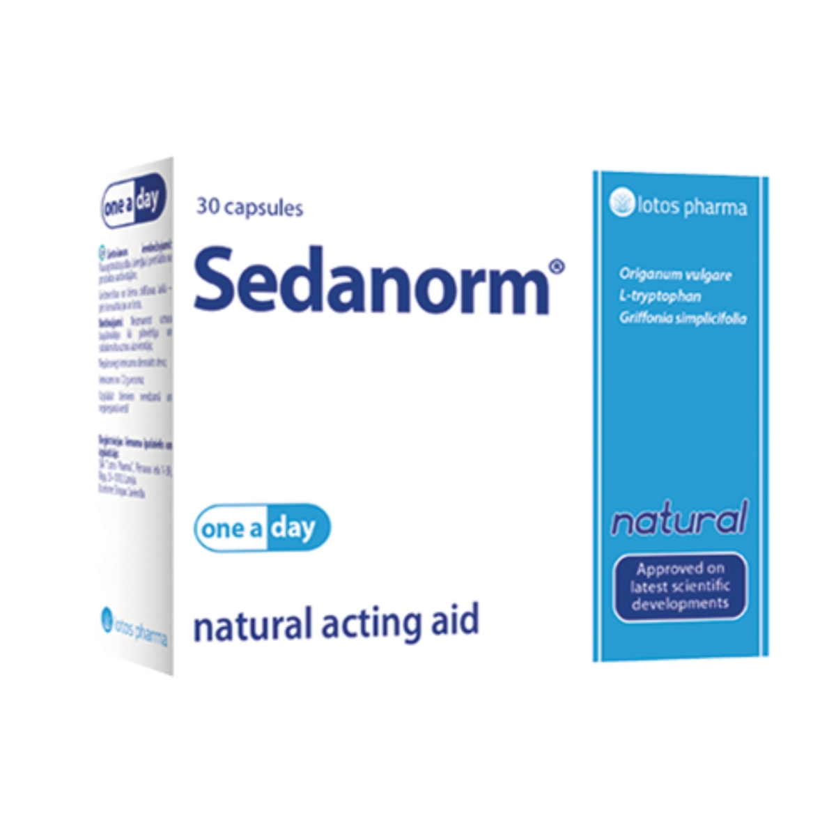 SEDANORM kapsulas, 30 gab. - Produkta attēls