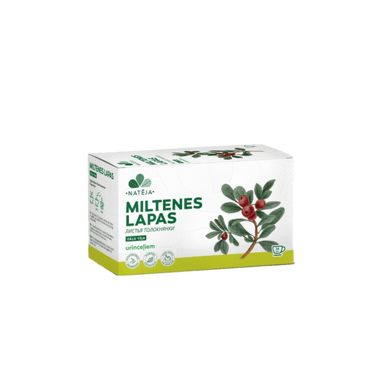 NATĒJA Miltenes lapu tēja paciņās, N24 - Produkta attēls