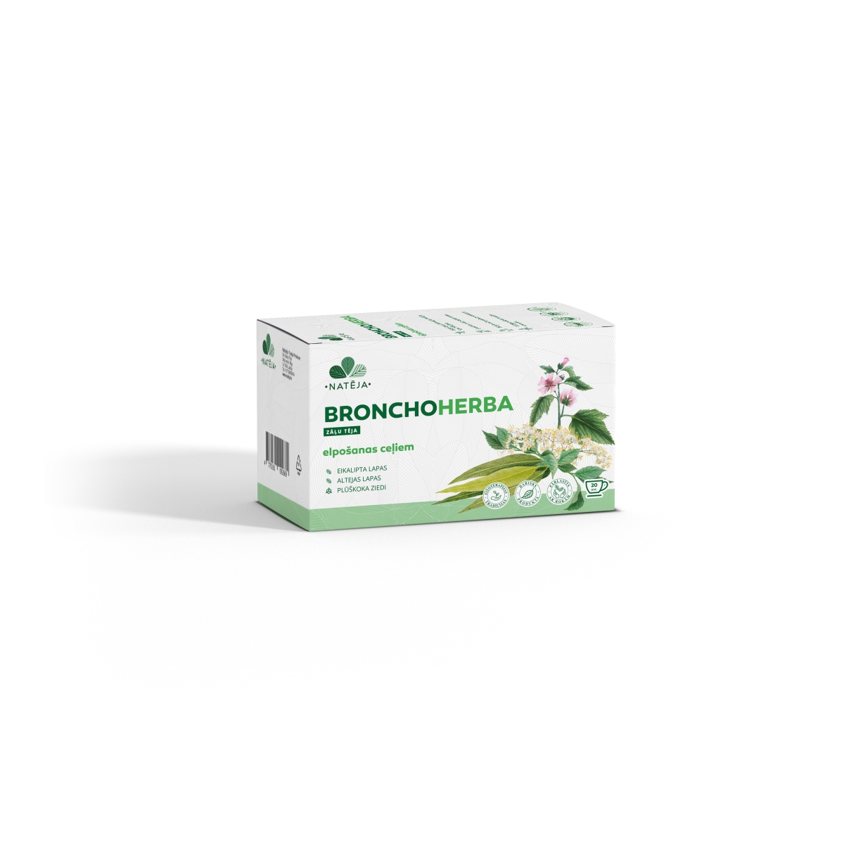 NATĒJA Bronchoherba, N20 - Produkta attēls
