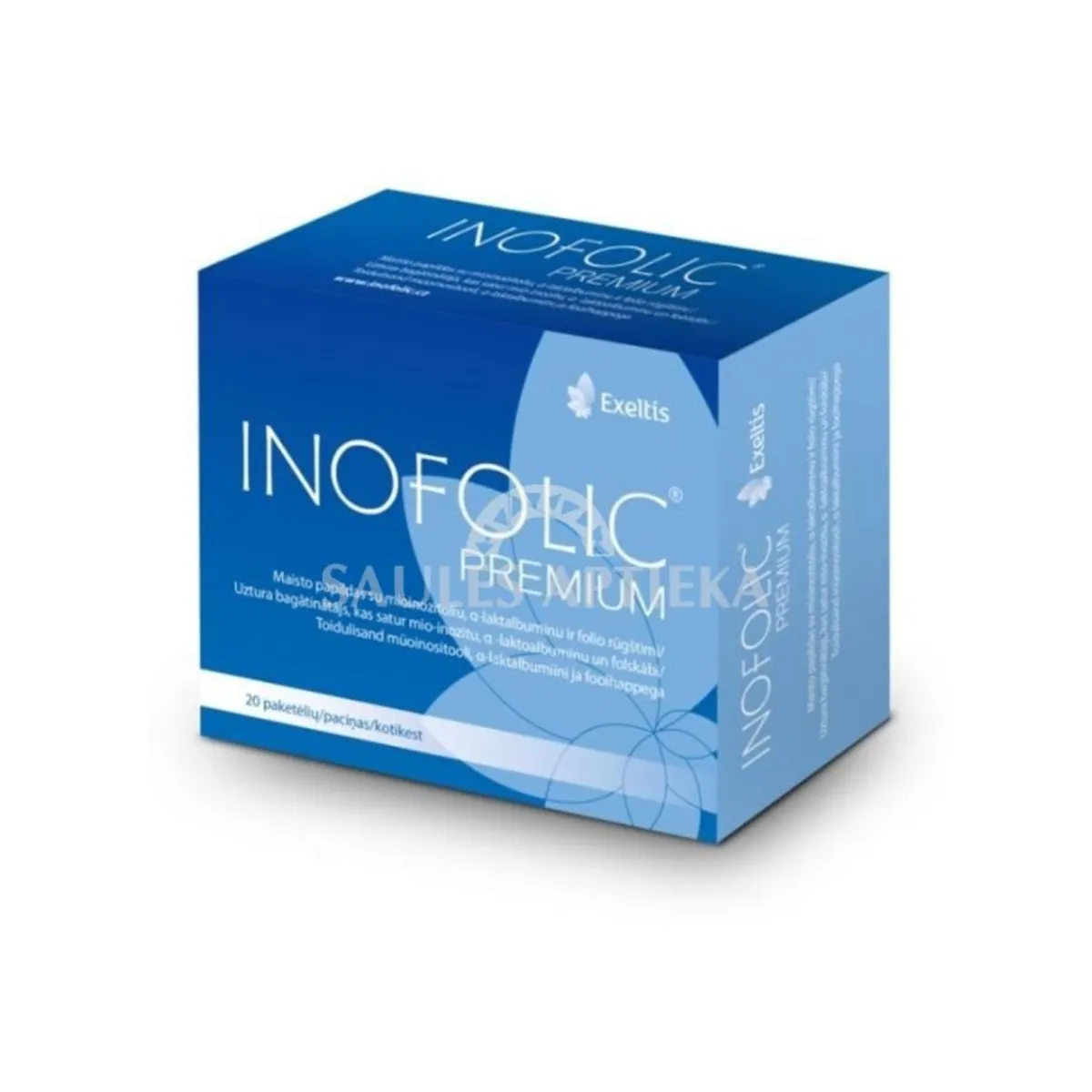 INOFOLIC Premium pulveris, 20 gab. - Produkta attēls