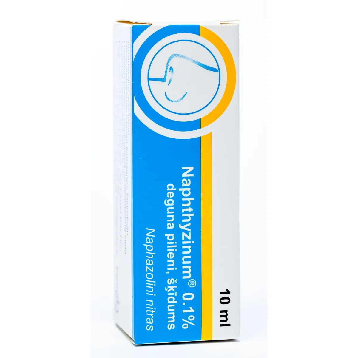 NAPHTHYZINUM 0.1% DEGUNA PILIENI 10ML - Produkta attēls