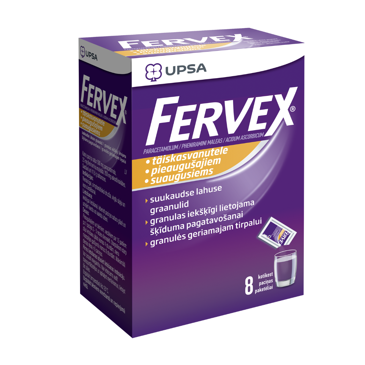 FERVEX PIEAUGUŠIEM  PACIŅAS N8 PI EL - Produkta attēls