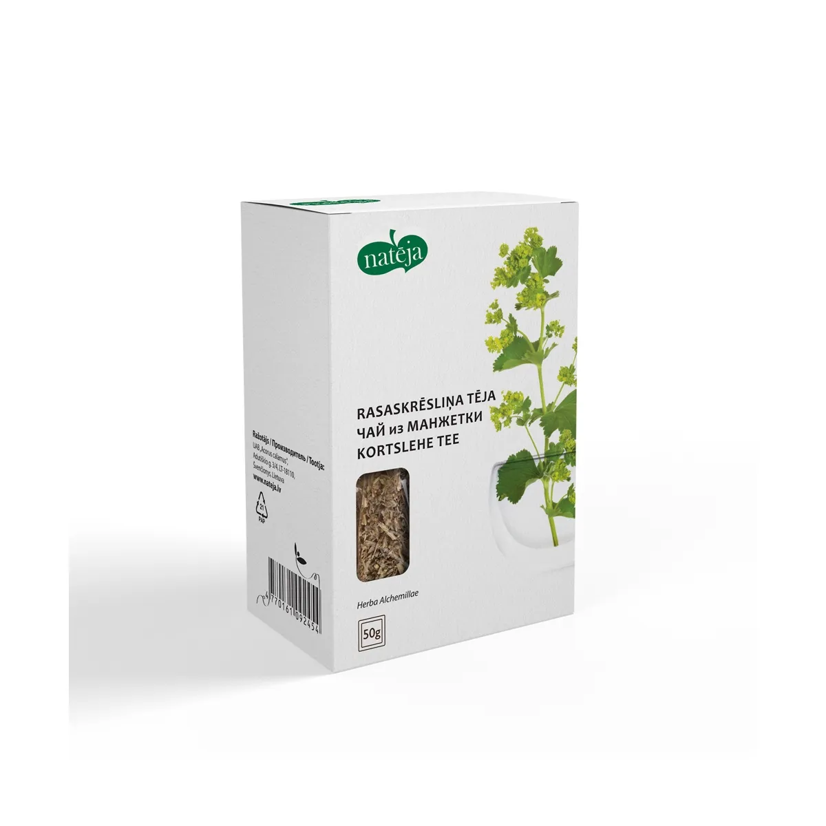 NATĒJA Rasaskrēsliņa tēja, 50g - Produkta attēls