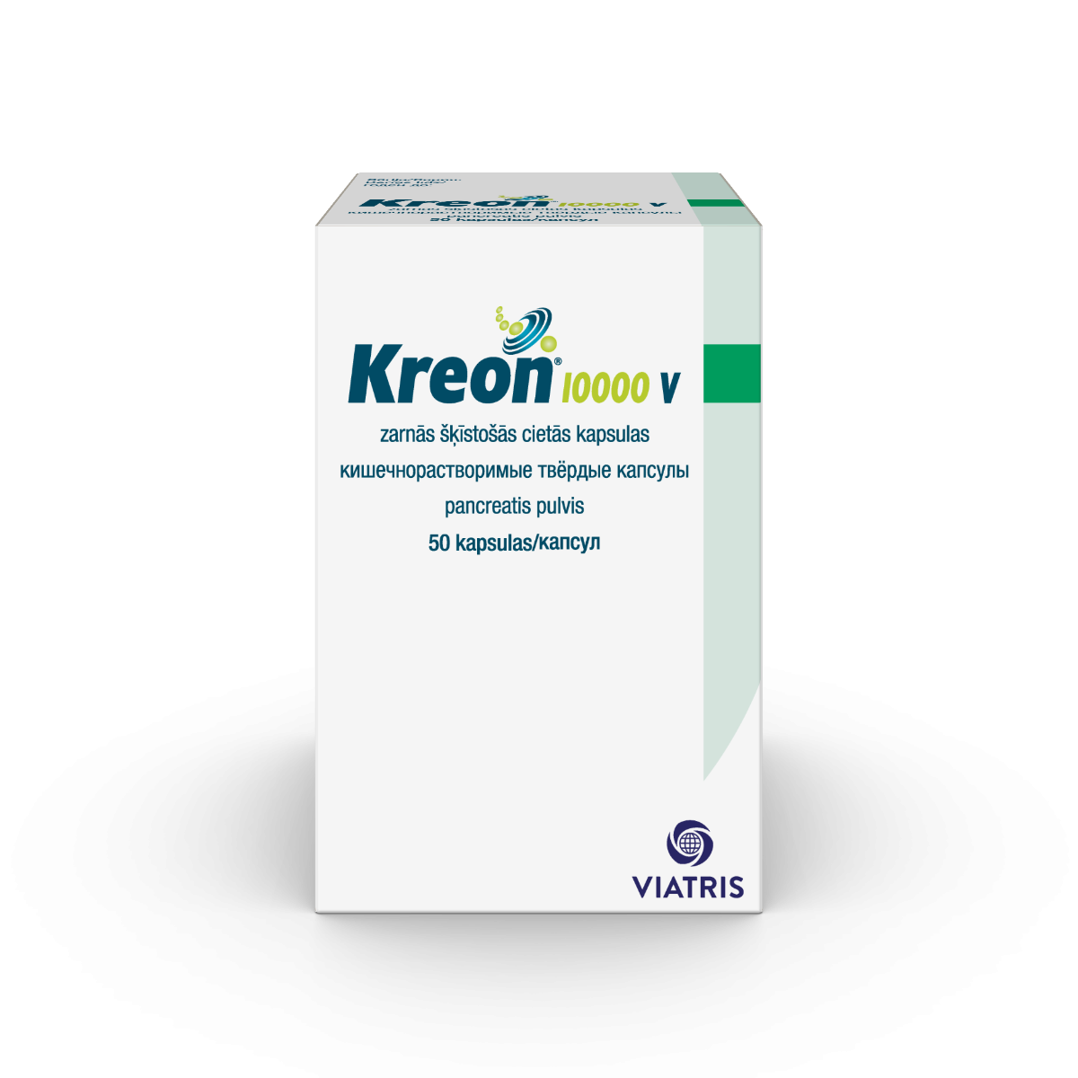 KREON 10000 KAPSULAS N50 - Produkta attēls 1