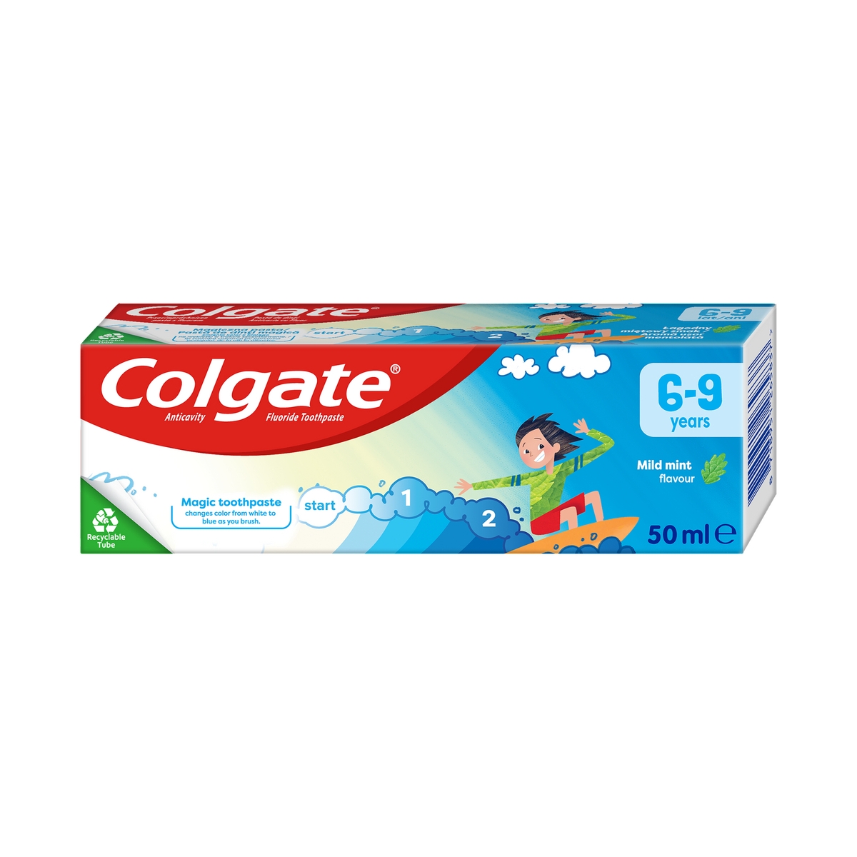 COLGATE Z.P. BĒRNU 6-9G 50ML PIPARMĒTRU - Produkta attēls
