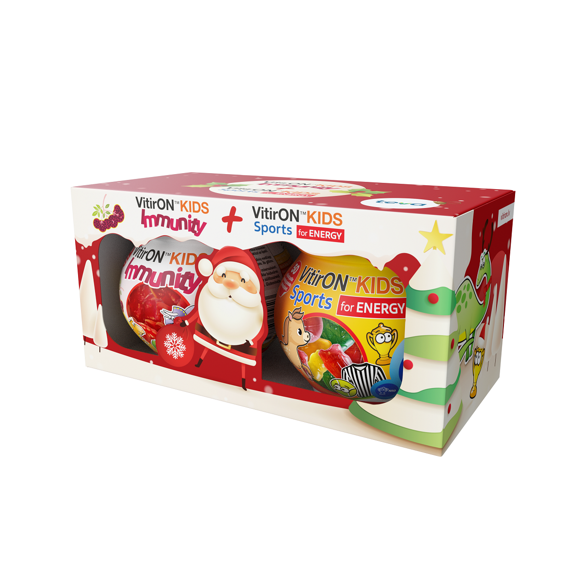 VITIRON ZIEMASSV.KOMPL V. KIDS SPORT N50+V. KIDS IMMUN. N50 - Produkta attēls