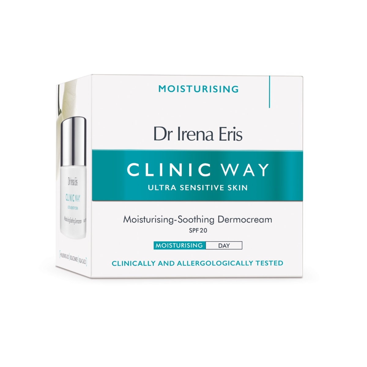 CLINIC WAY mitrinošs dienas krēms SPF20, 50 ml - Produkta attēls 1