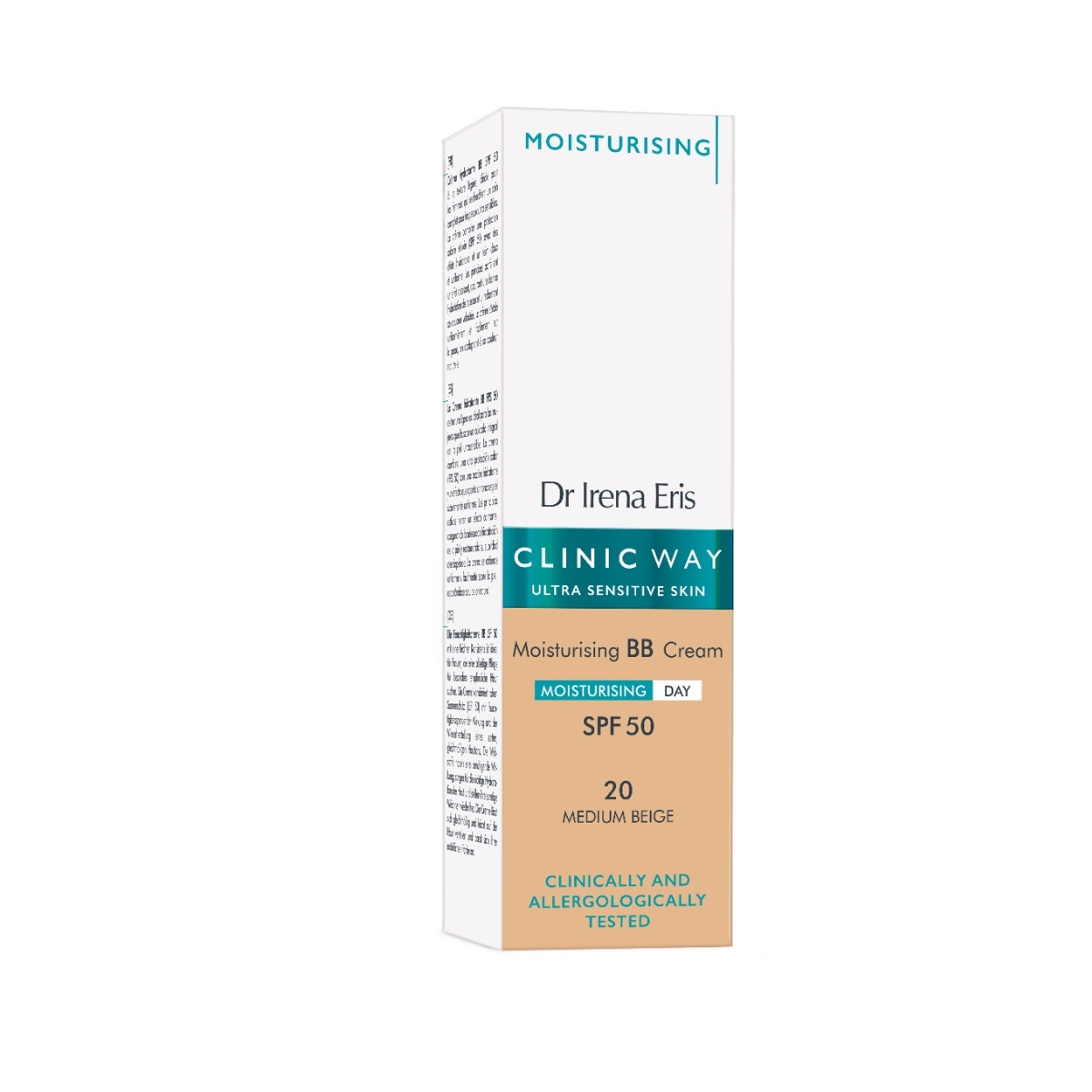 CLINIC WAY mitrinošs BB krēms SPF50 (medium beige), 30 ml - Produkta attēls 1