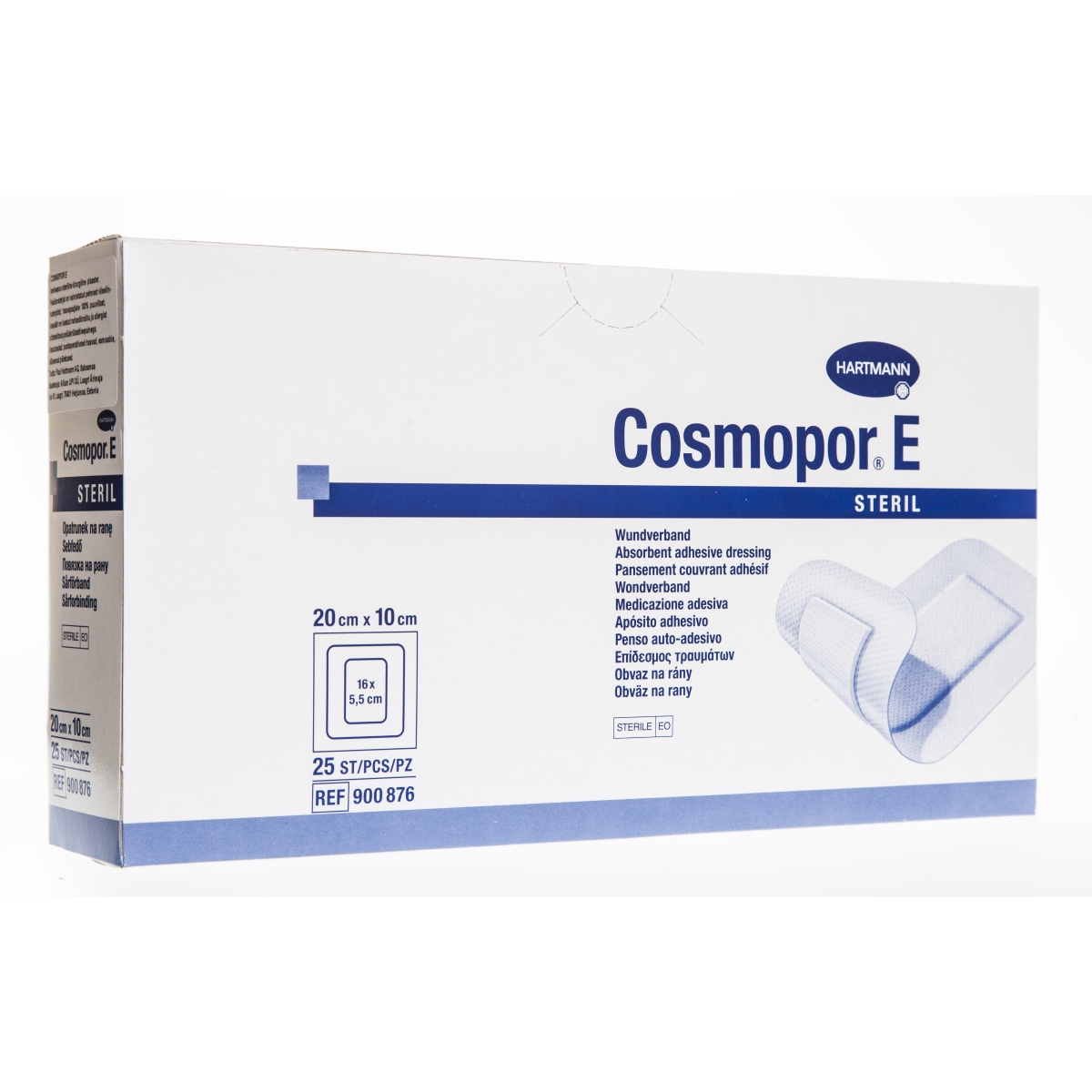 COSMOPOR E plāksteri (20 x 10 cm), 25 gab - Produkta attēls