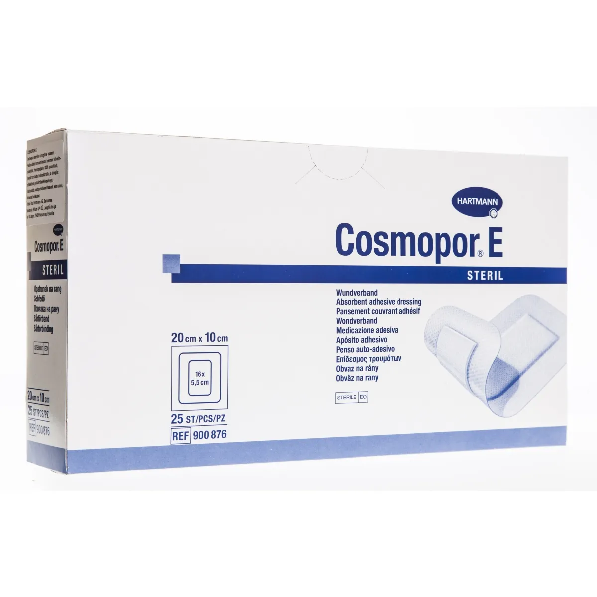 COSMOPOR E plāksteri (20 x 10 cm), 25 gab - Produkta attēls