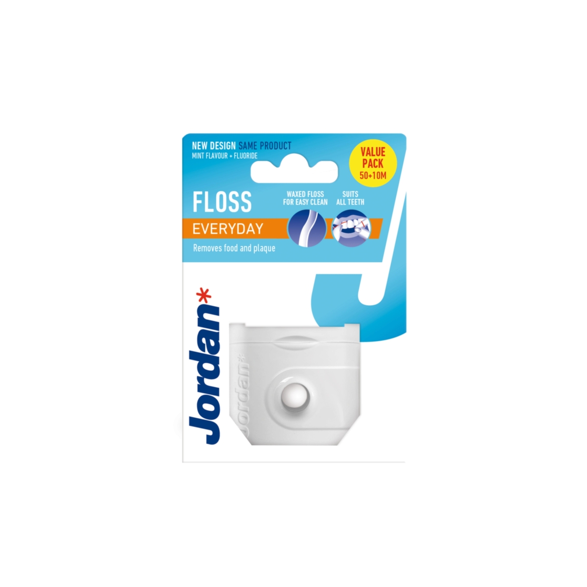 JORDAN "Everyday Floss" starpzobu diegs,  50 + 10m - Produkta attēls