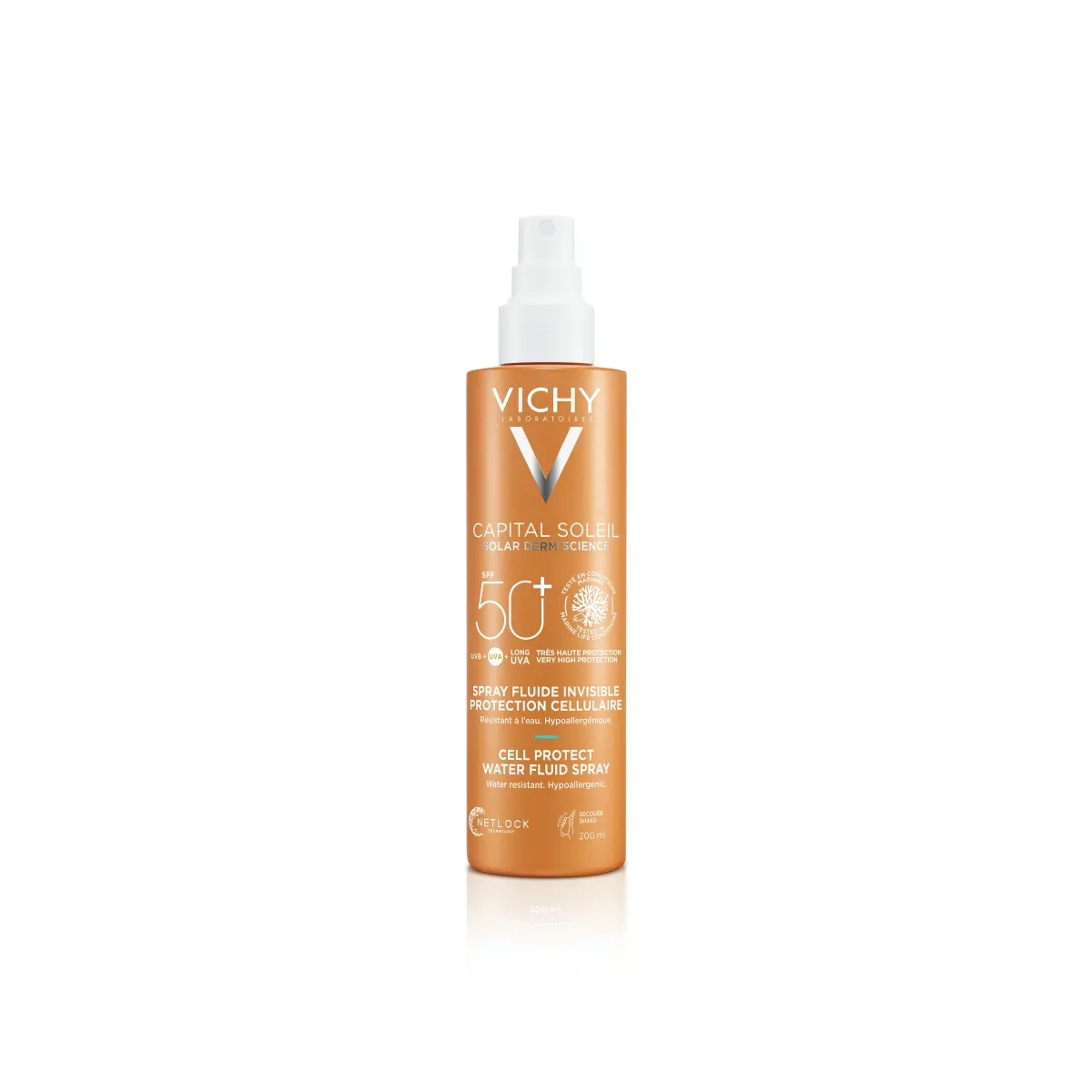 VICHY CAPITAL SOLEIL sauļošanās aerosols SPF 50+, 200 ml - Produkta attēls