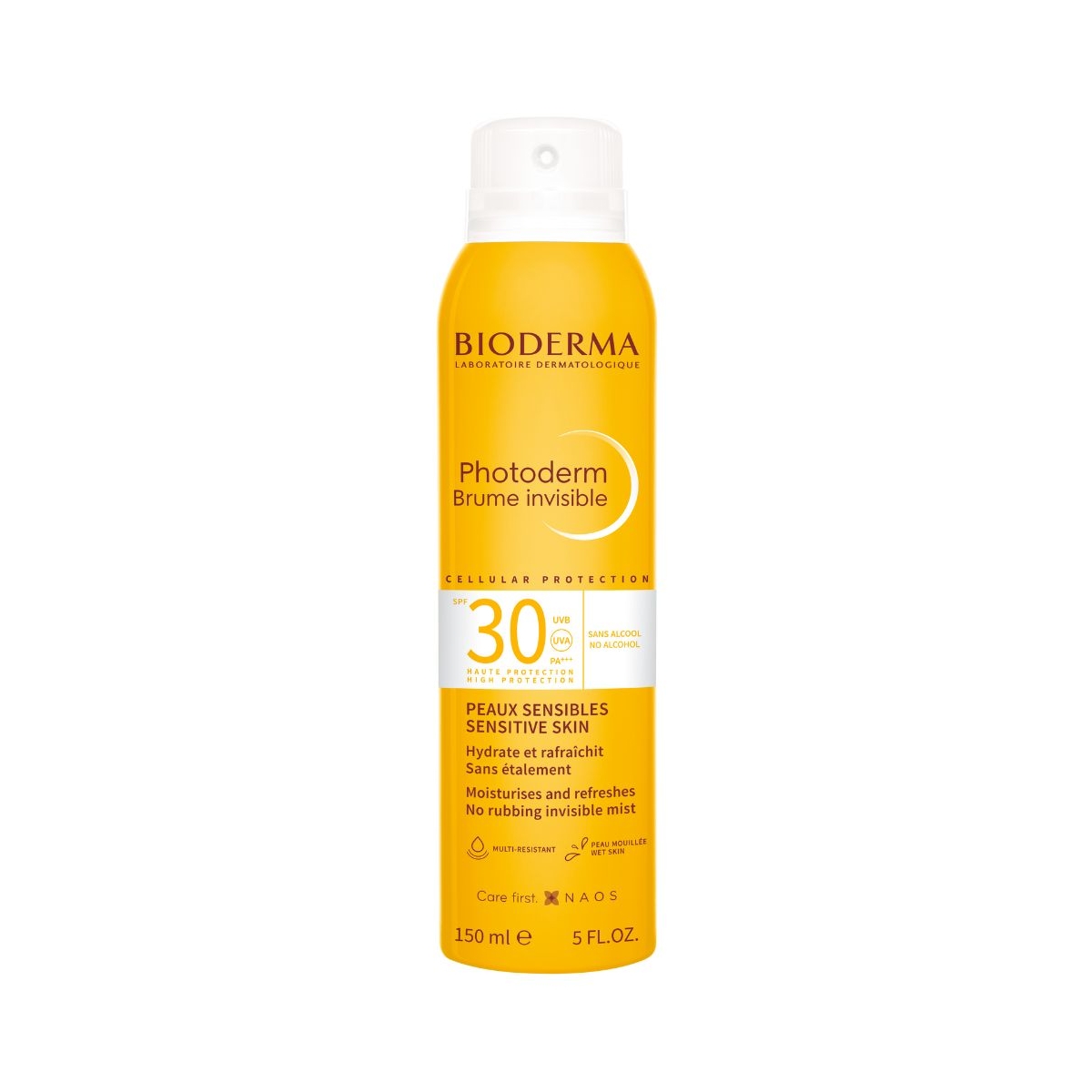 BIODERMA Photoderm Brume Invisible SPF 30 saules aizsargsprejs 150ml - Produkta attēls