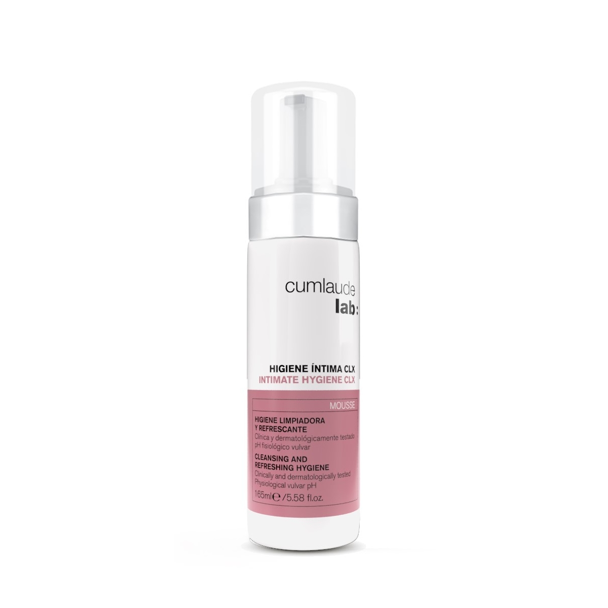 CUMLAUDE CLX intīmās mazgāšanās putas, 165 ml - Produkta attēls
