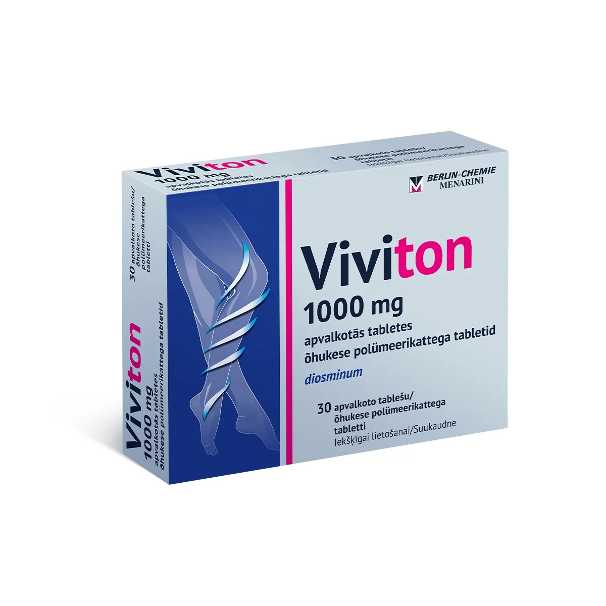 VIVITON 1000MG APV TBL N30 - Produkta attēls