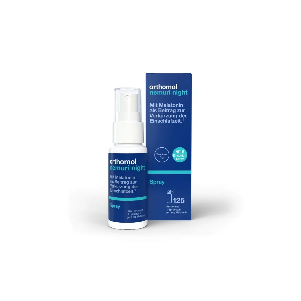 ORTHOMOL Nemuri Night sprejs, 25 ml - Produkta attēls