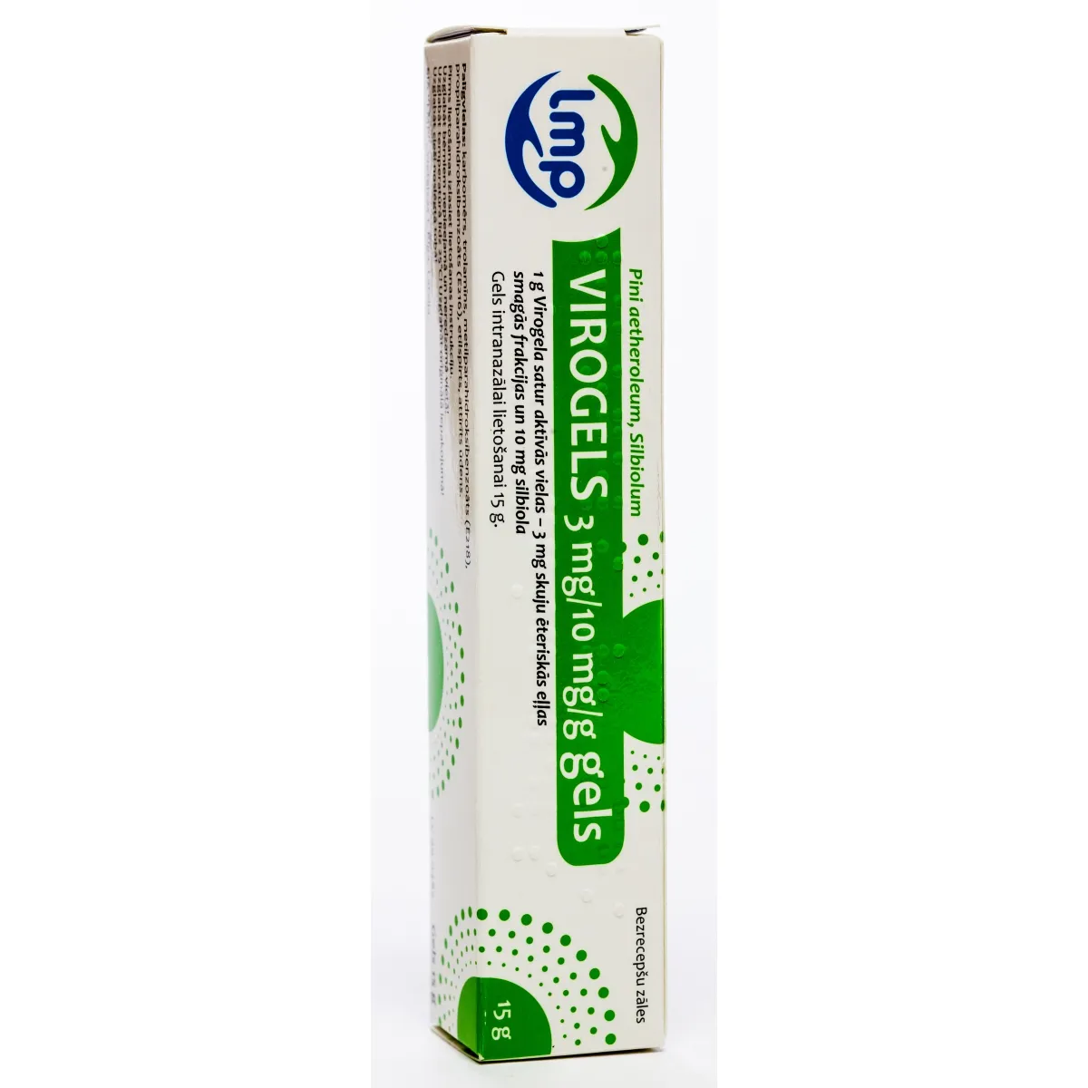 VIROGELS 0.3 % gels, 15 g. - Produkta attēls
