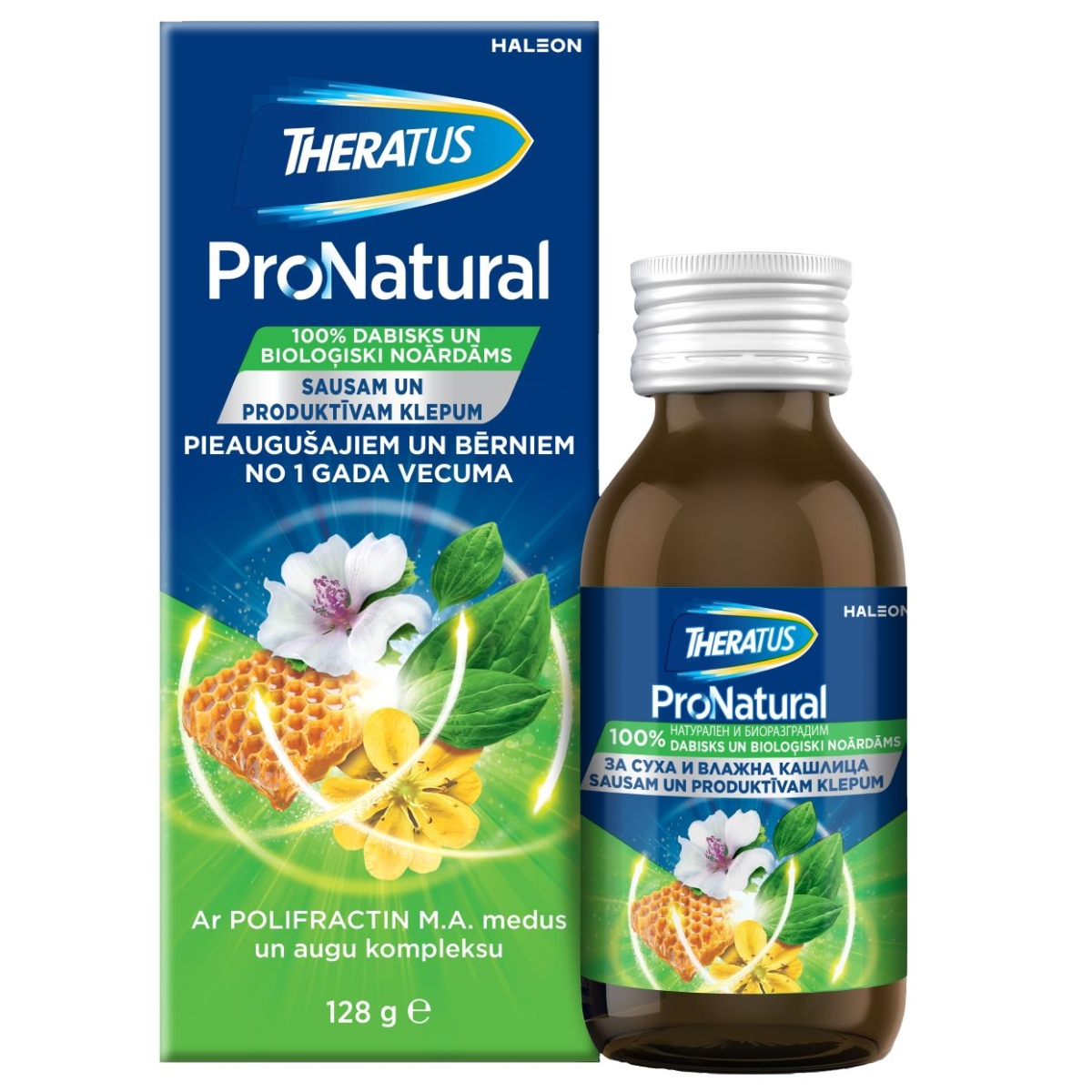THERATUS ProNatural sīrups, 128 g - Produkta attēls