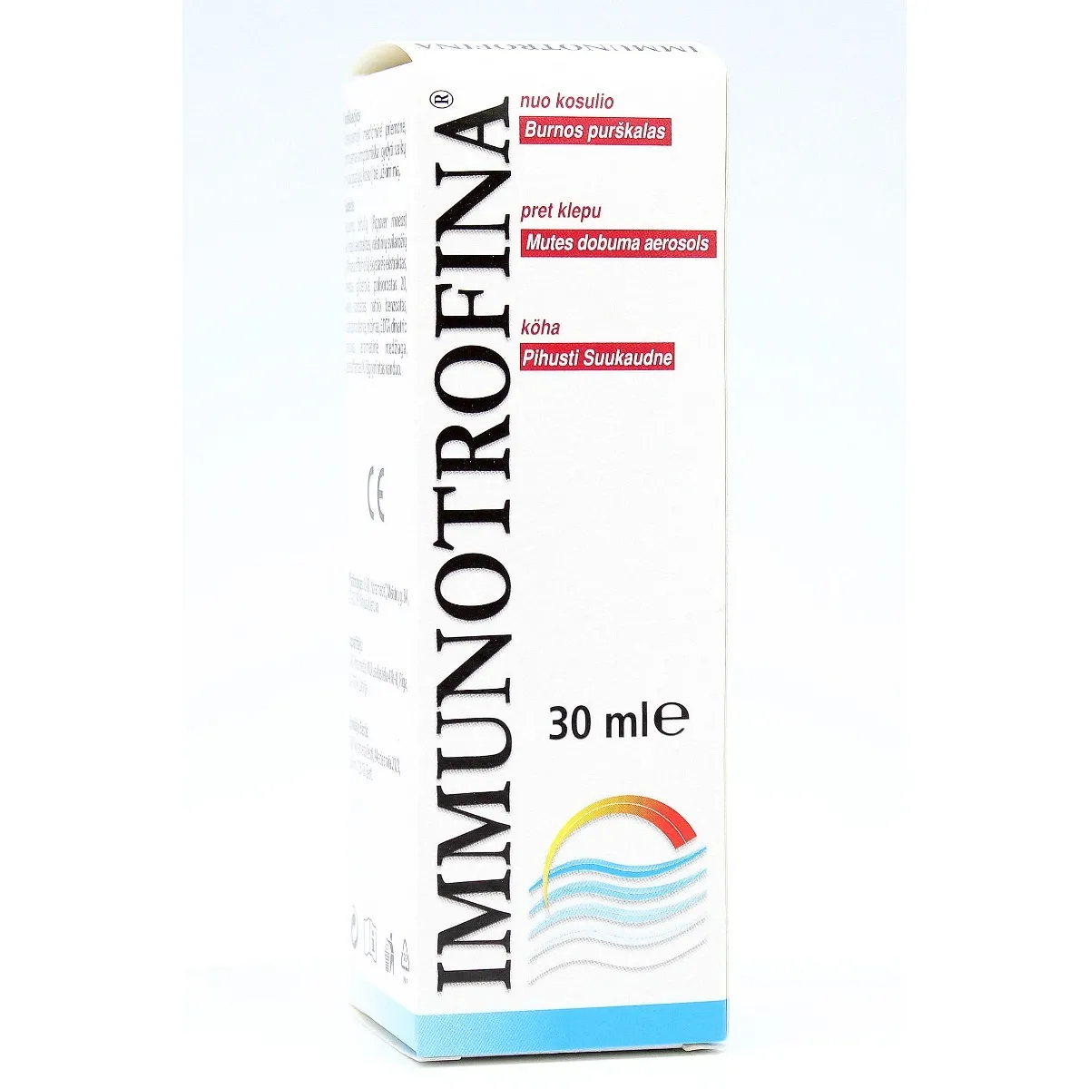 IMMUNOTROFINA® pret klepu aerosols 30 ml - Produkta attēls 1