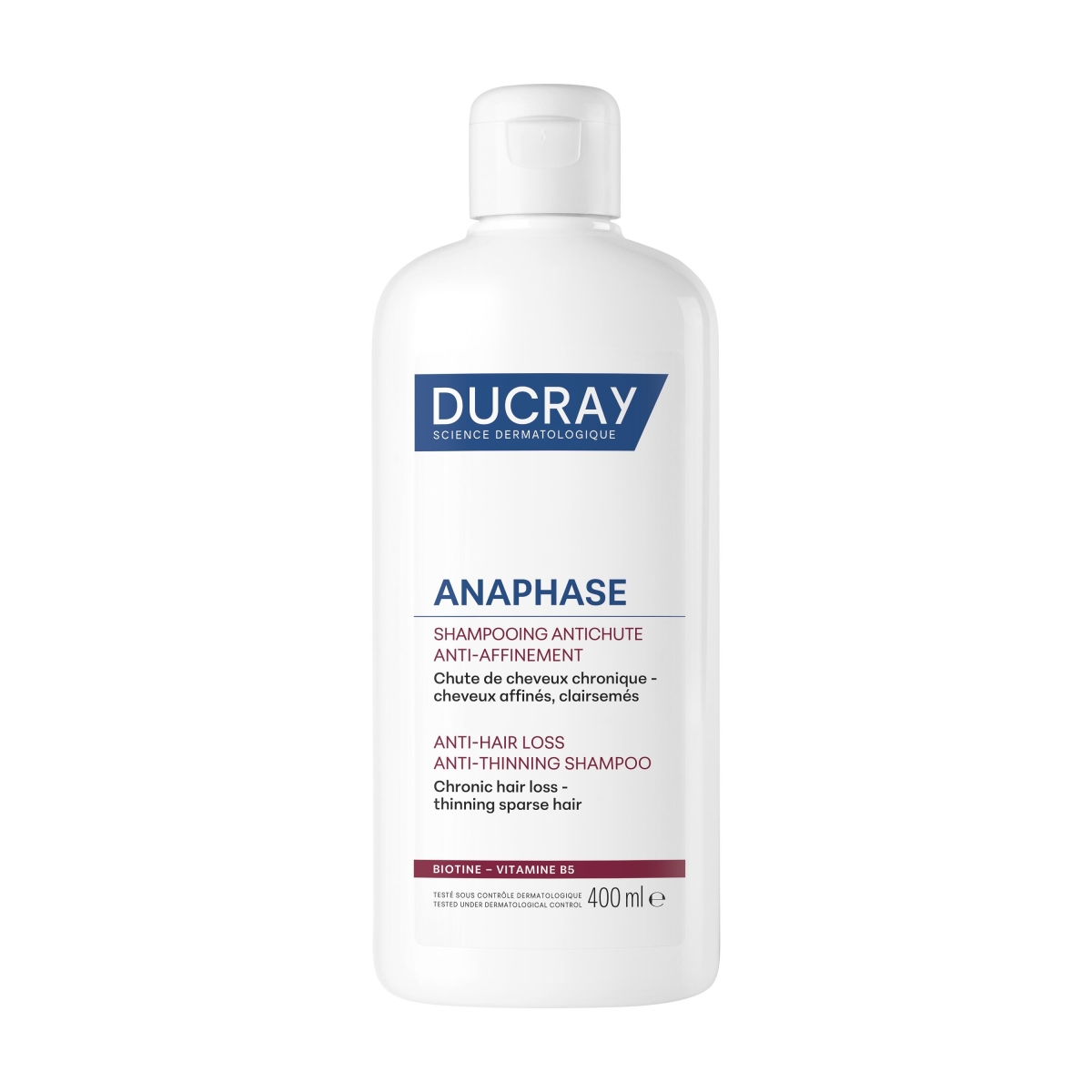 DUCRAY Anaphase šampūns pret matu izkrišanu, 400ml - Produkta attēls