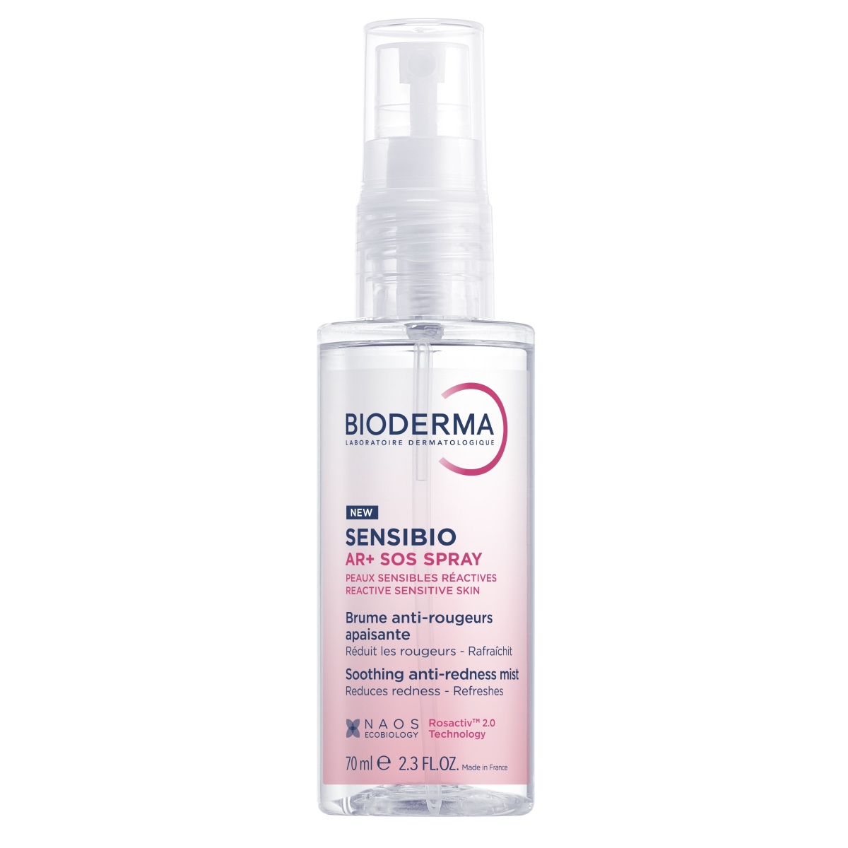 BIODERMA Sensibio AR+ SOS sprejs, 70 ml - Produkta attēls