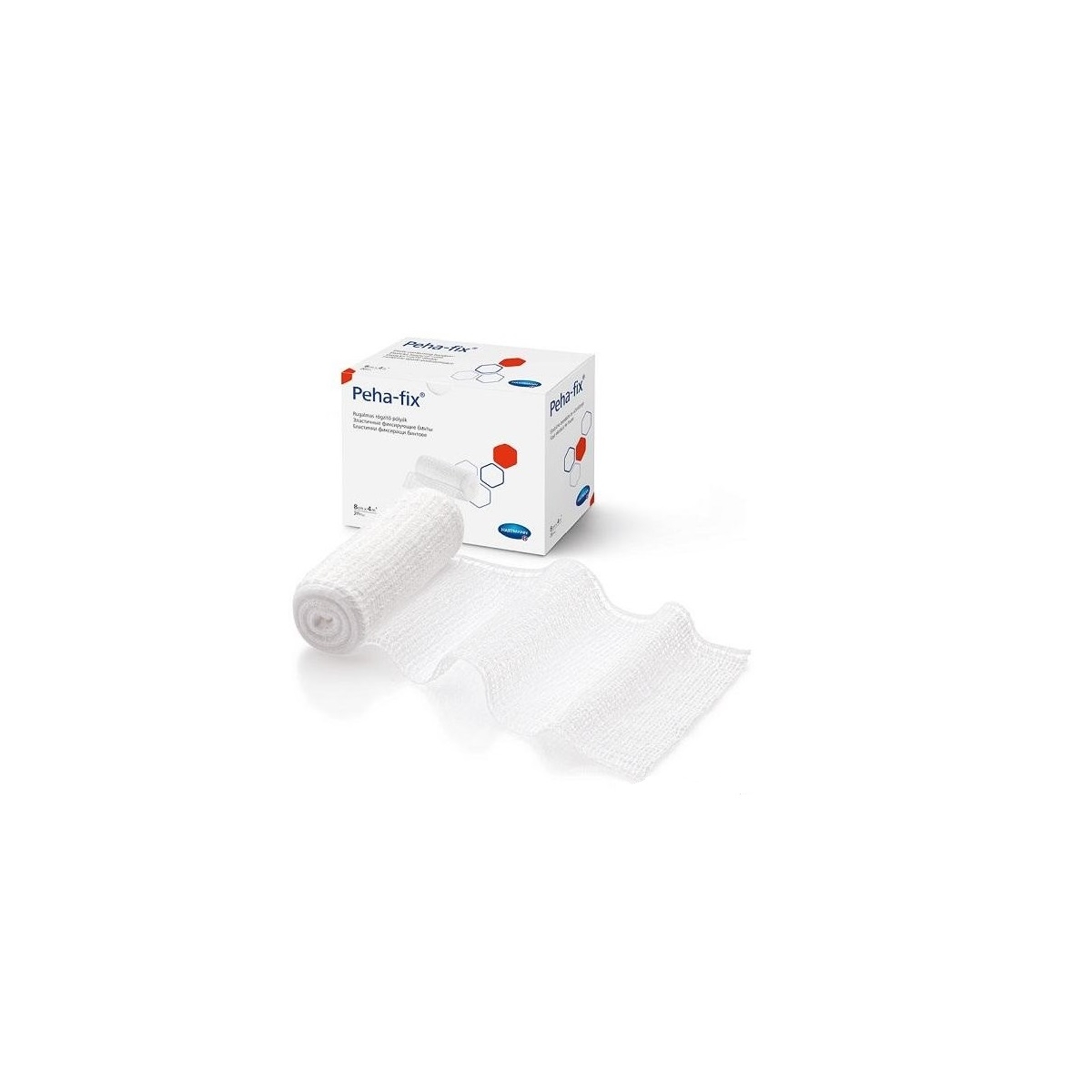 PEHA-FIX elastīga saite (6 cm x 4 m), 1 gab - Produkta attēls