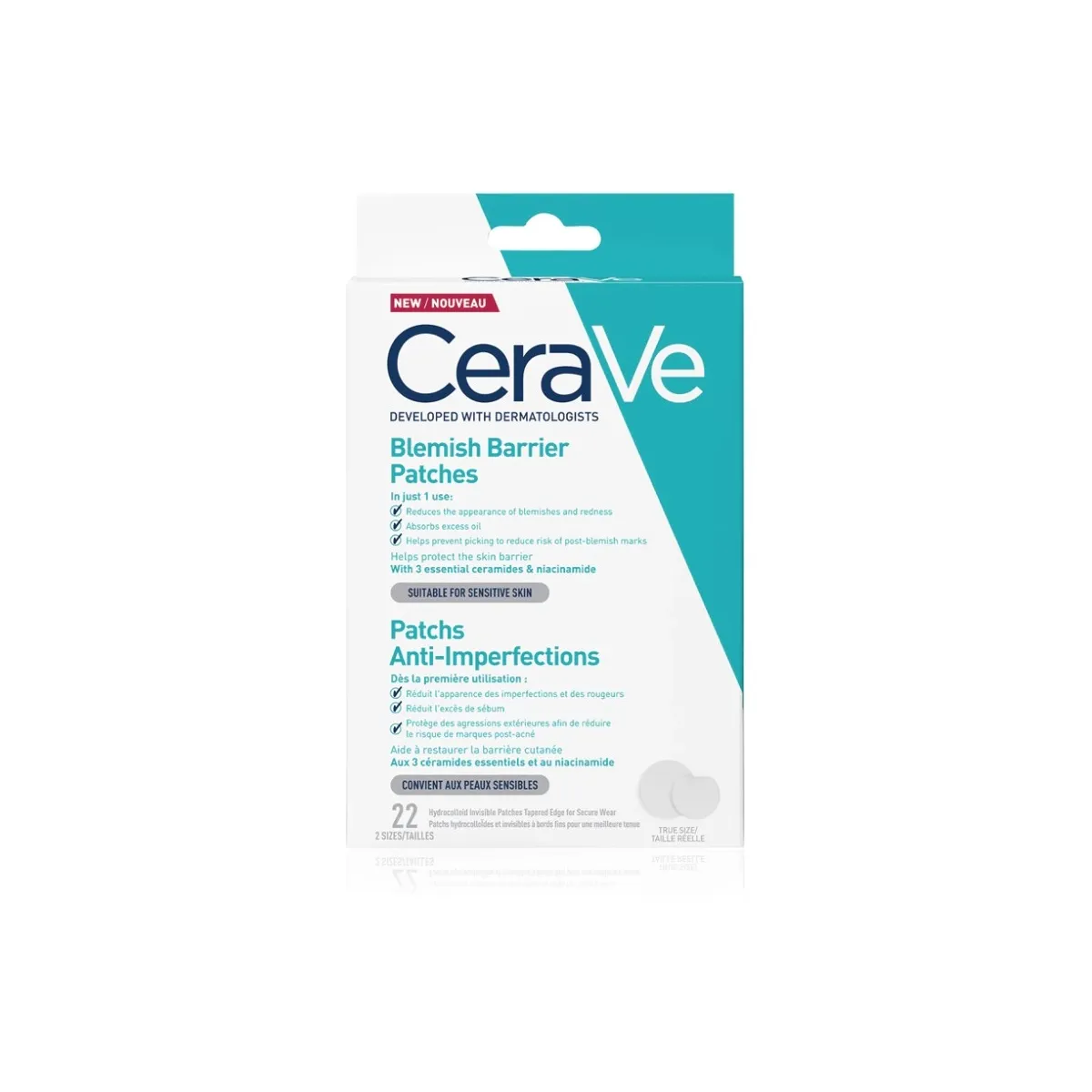 CERAVE Protective pūtīšu plāksteri, 22 gab. - Produkta attēls