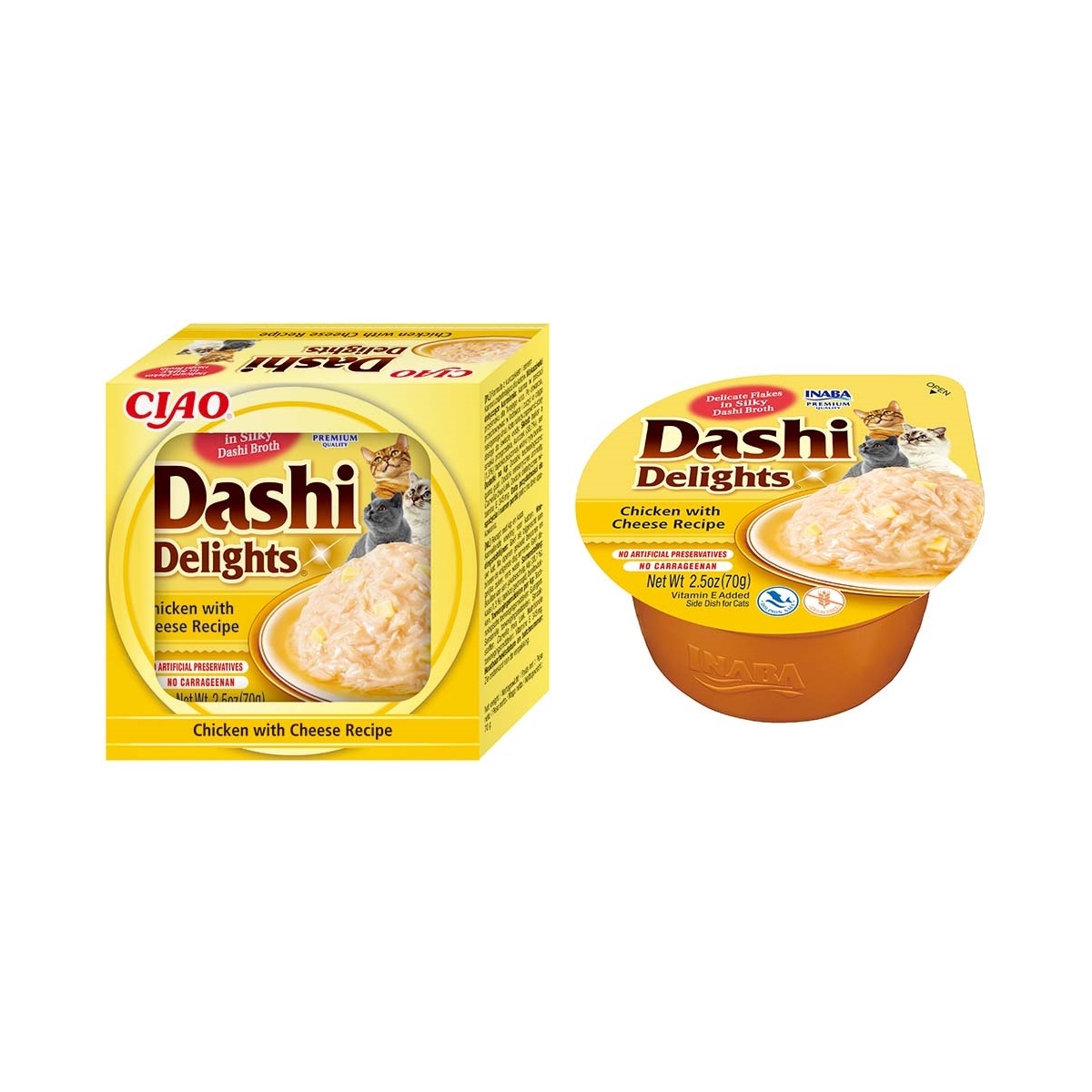 Churu Ciao Dashi Delights kaķiem, vista&siers buljonā 70g N6 - Produkta attēls