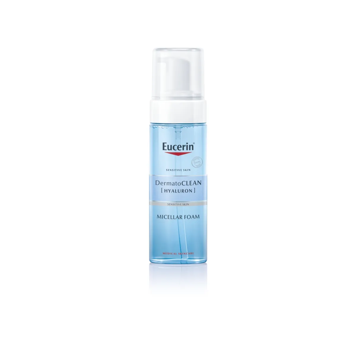 EUCERIN Dermatoclean [Hyaluron] micelārās putas, 150 ml - Produkta attēls