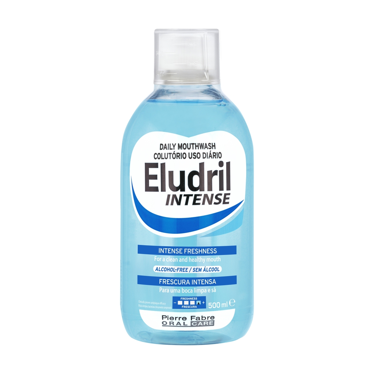 ELUDRIL INTENSE mutes skalojamais līdzeklis, 500 ml - Produkta attēls
