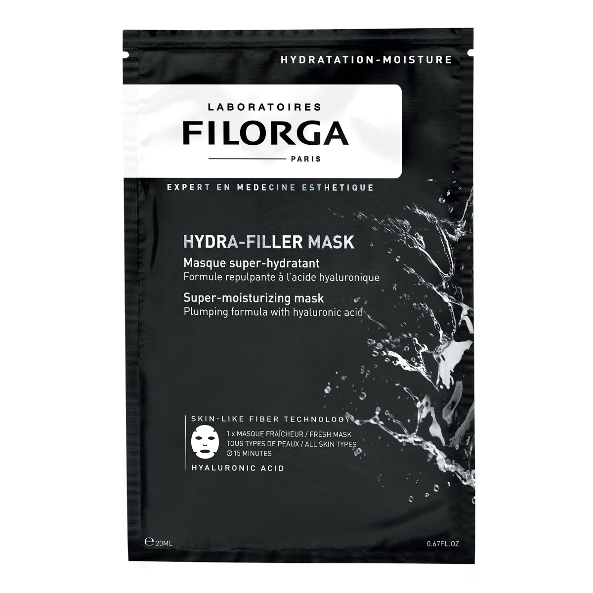 FILORGA Hydra-Filler intensīvi mitrinoša maska, 1 gab. - Produkta attēls