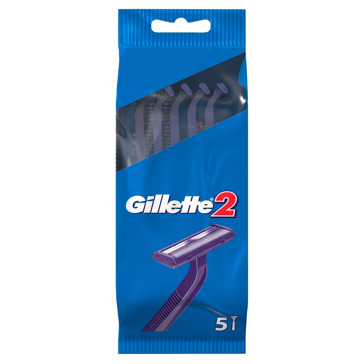GILLETTE 2 vienreizlietojamie skuvekļi, 5 gab - Produkta attēls