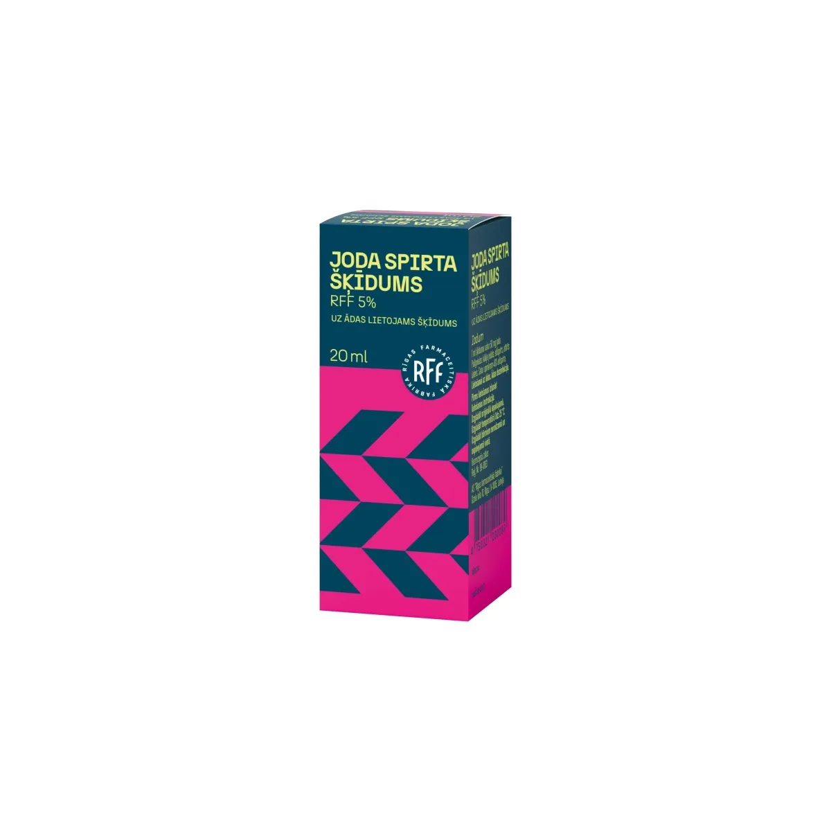 RFF Joda 5% spirta šķīdums, 20 ml - Produkta attēls